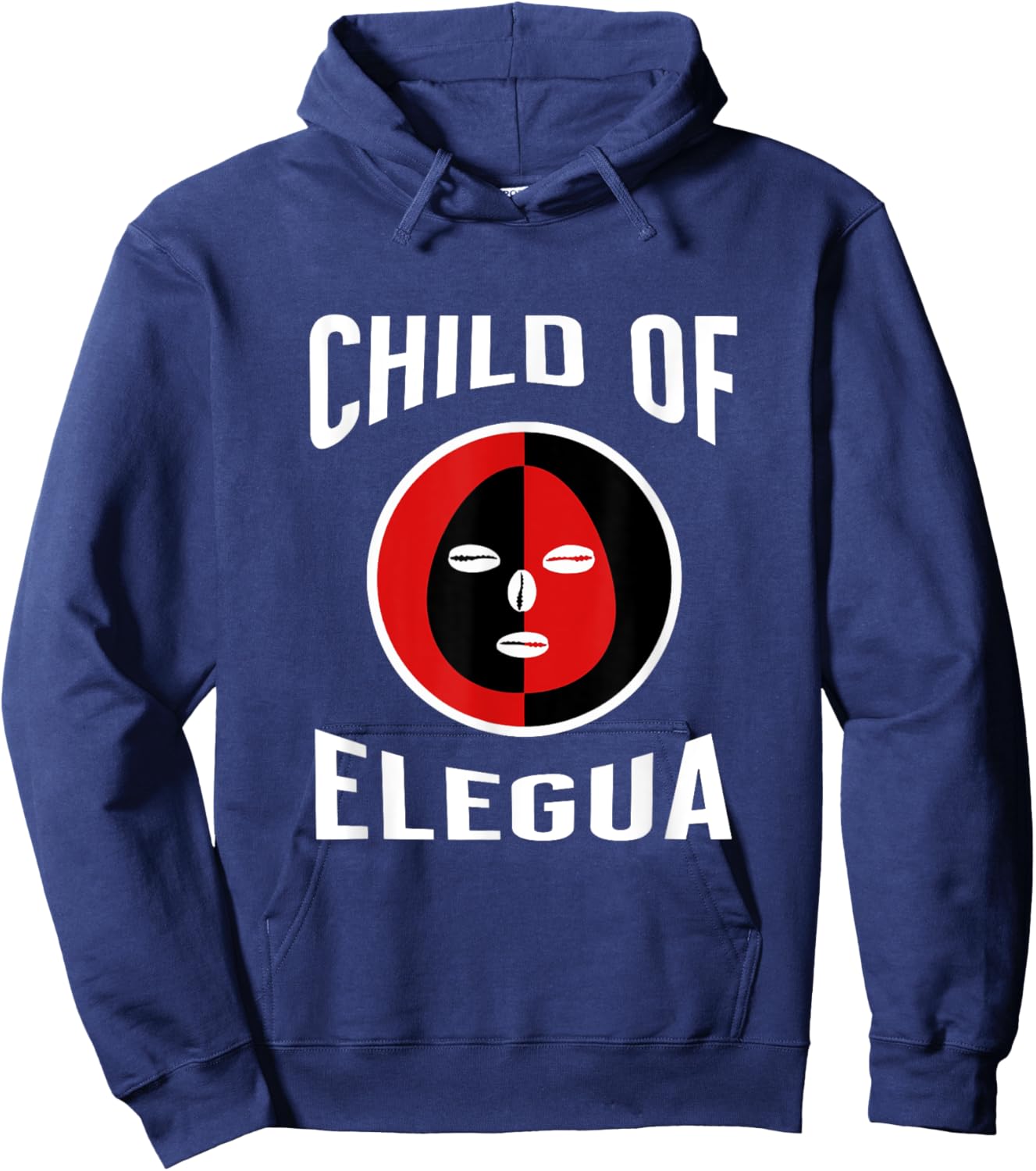 Elegua yoruba religion nigeria child men women Hoodie - Hoodie | Navy