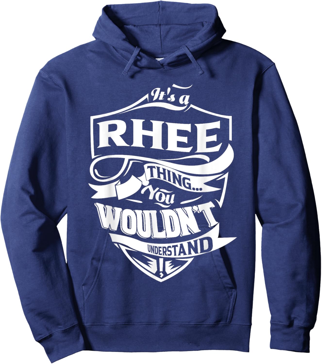 It is a RHEE Thing Gifts Hoodie - Hoodie | Navy