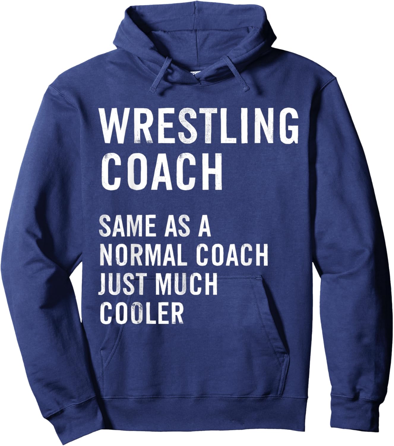 Wrestling Coach Definition Funny Hoodie - Hoodie | Navy