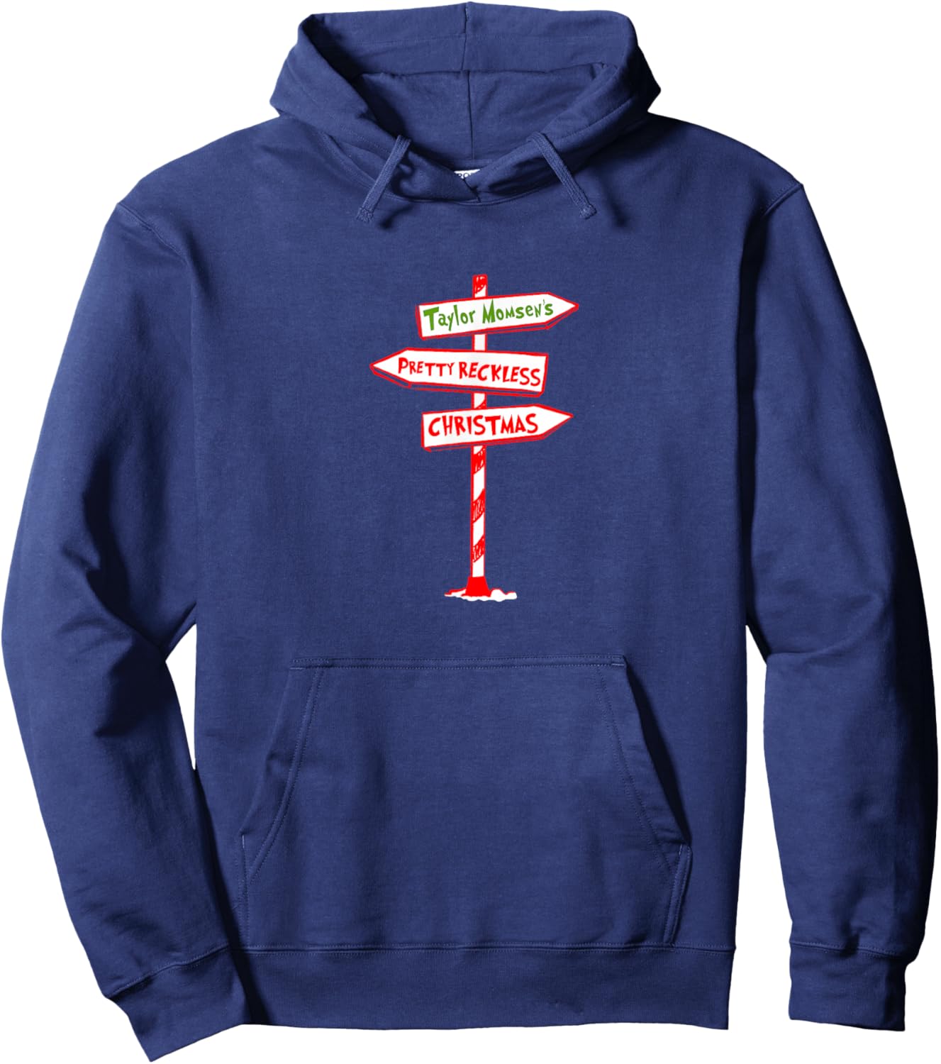 Holiday Sign Hoodie - Hoodie | Navy