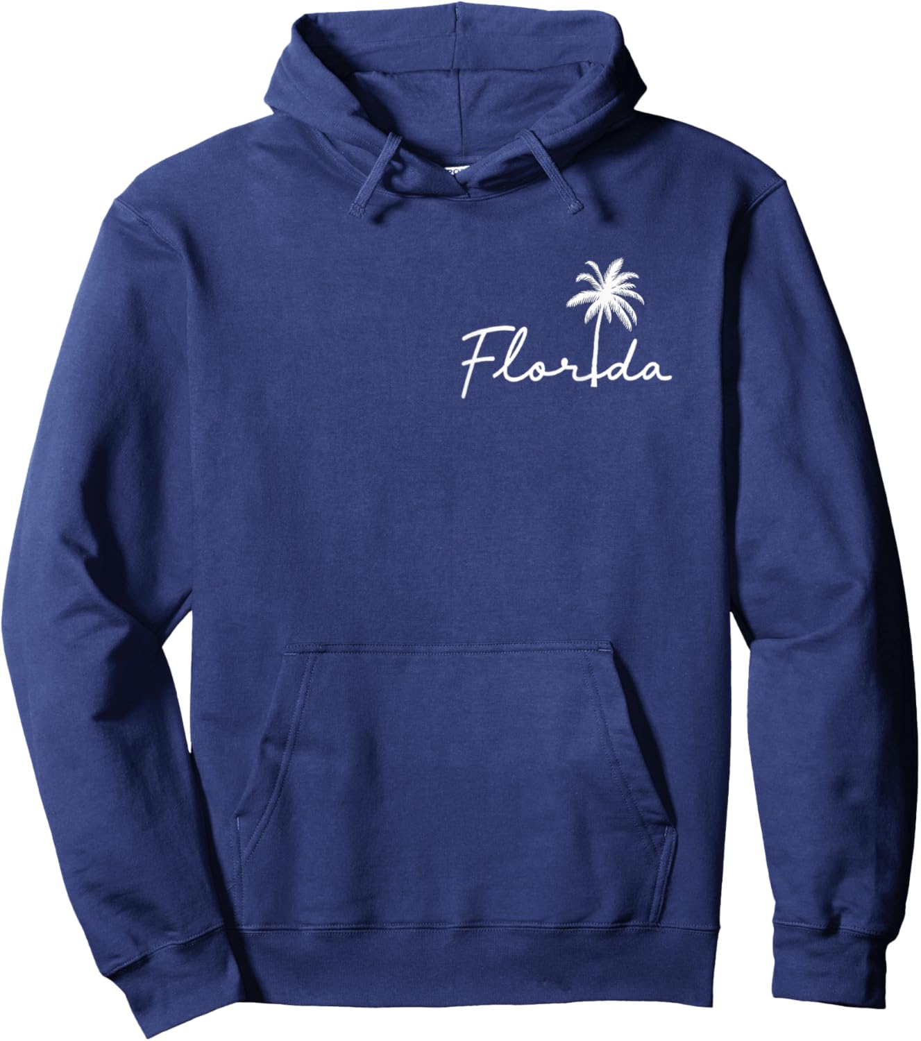 Florida State Palm Design Cool FL Floridian Men Hoodie - Hoodie | Navy