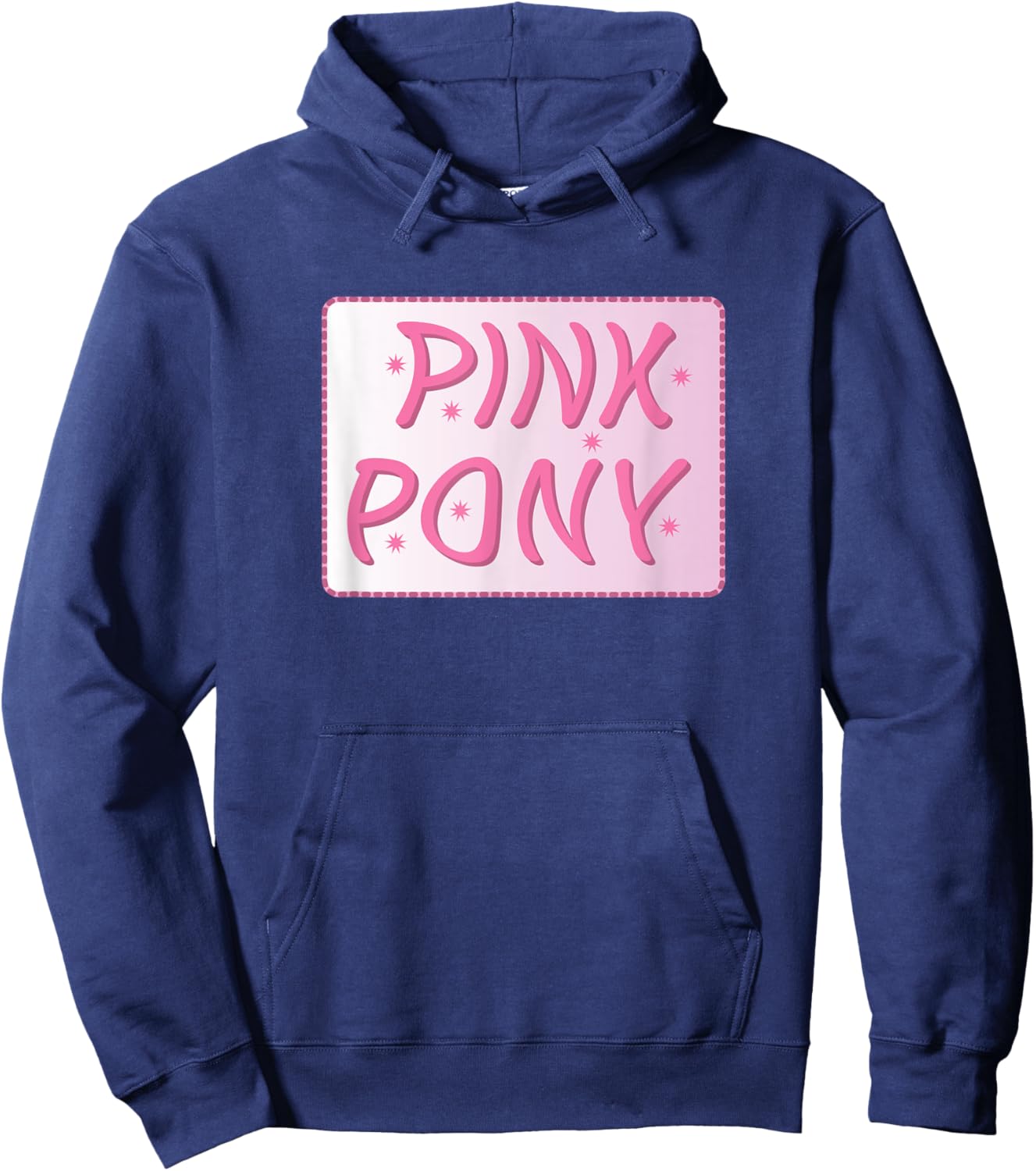 Pink Pony | Song Design | Club Sign Hoodie - Hoodie | Navy