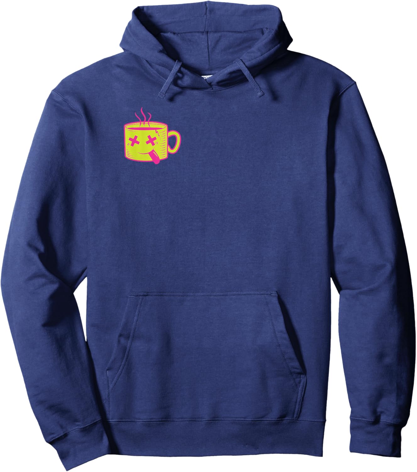 Coffee and Anxiety! Hoodie - Hoodie | Navy