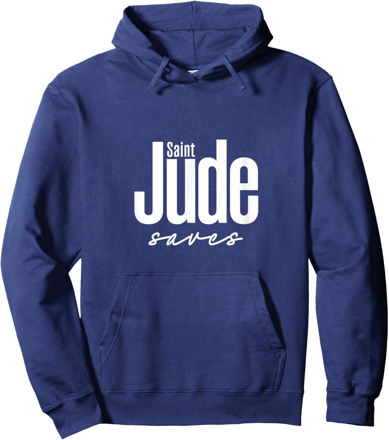 Saint Jude Thaddeus Patron of Lost Causes Hoodie - Hoodie | Navy