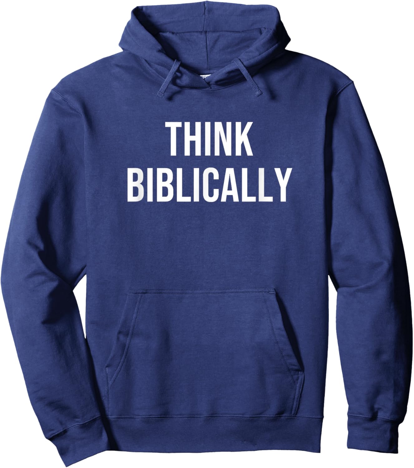 Think Biblically Hoodie - Hoodie | Navy