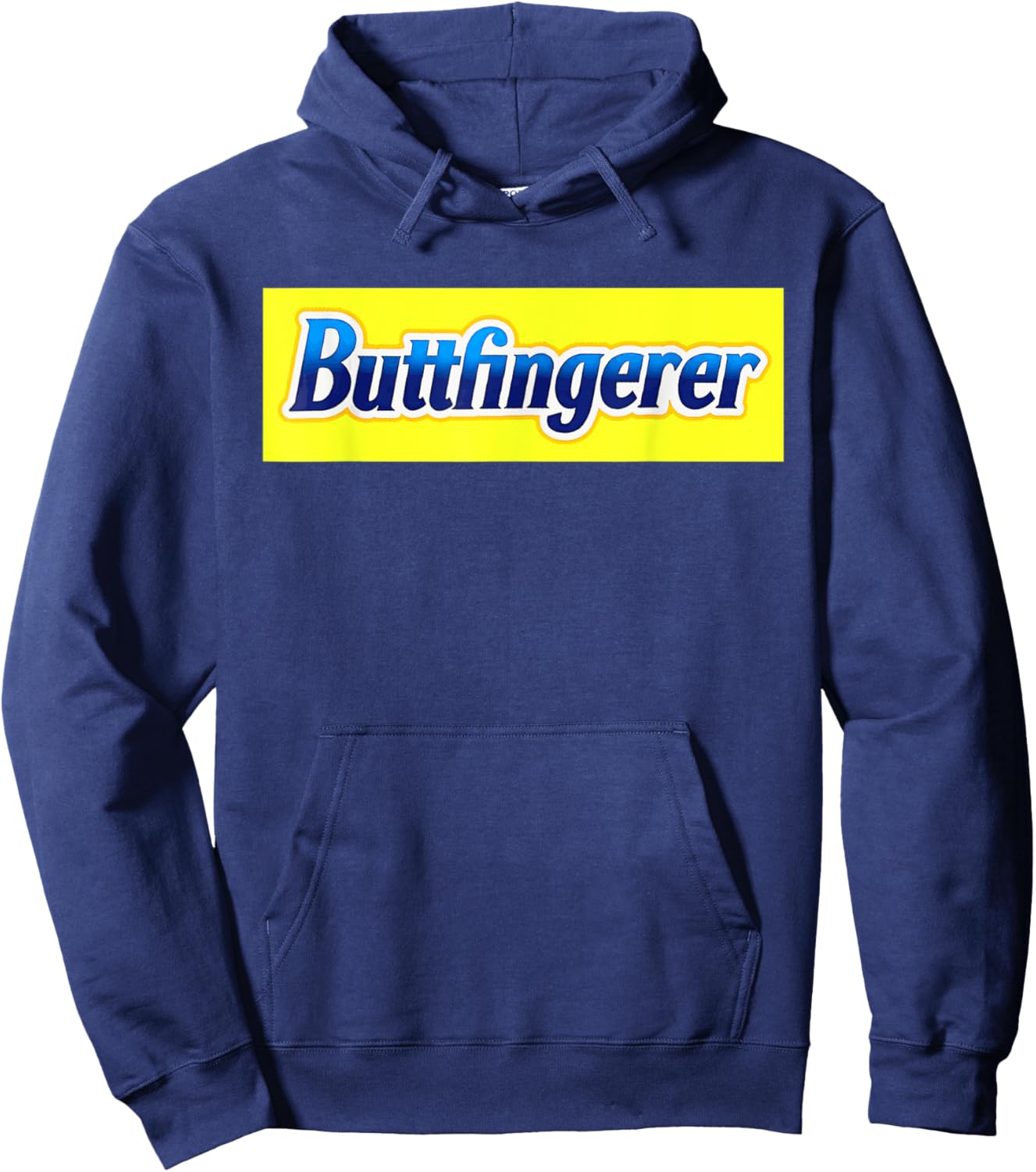 Buttfingerer Hilarious Meme Retro Vintage Hoodie - Hoodie | Navy