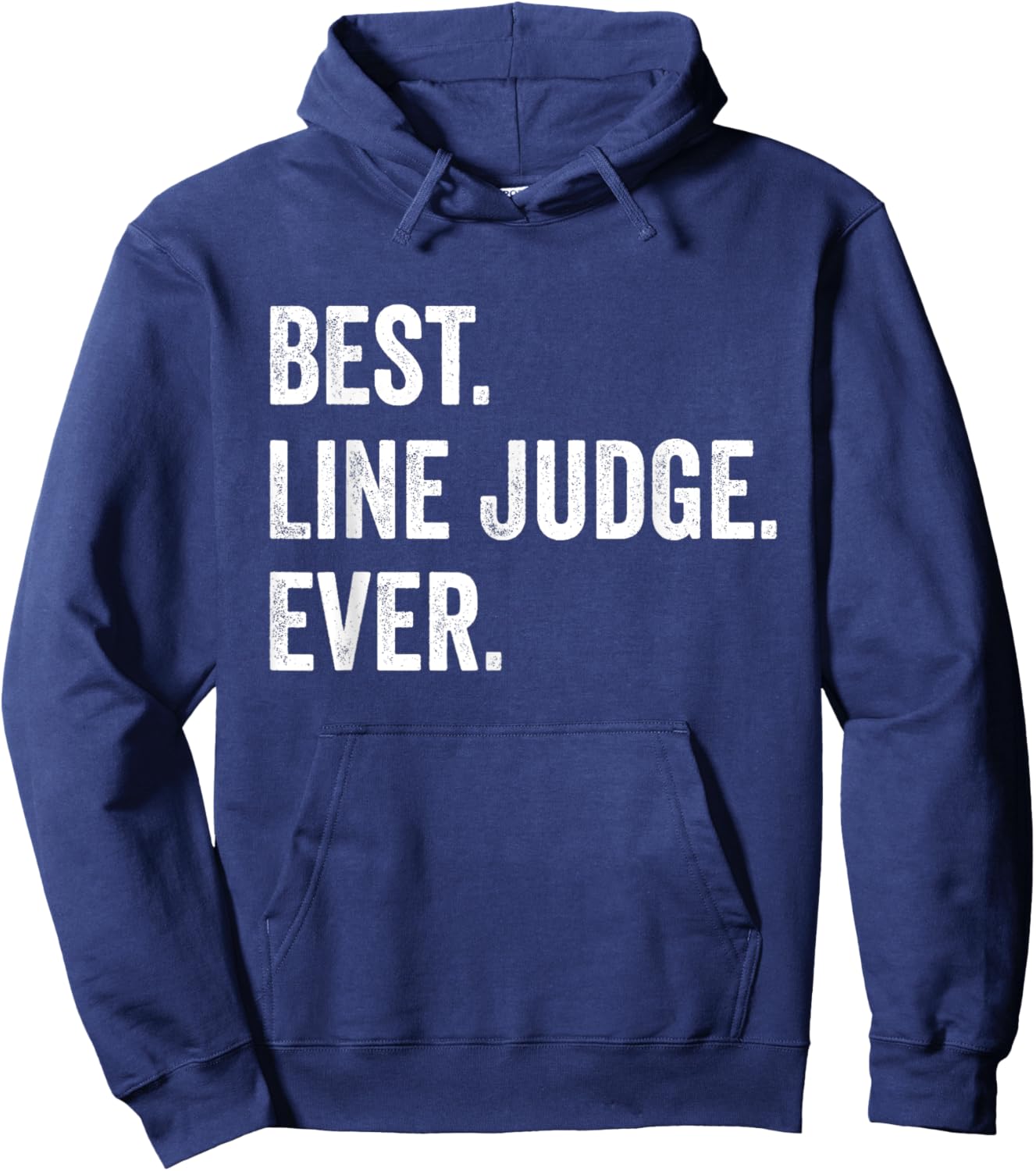 Best Line Judge Ever Funny Volleyball Hoodie - Hoodie | Navy