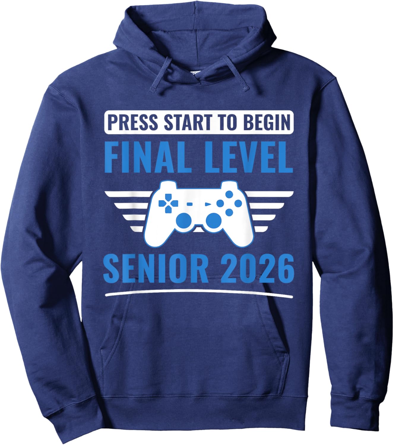 Senior 2026 Class of 2026 Senior Hoodie - Hoodie | Navy