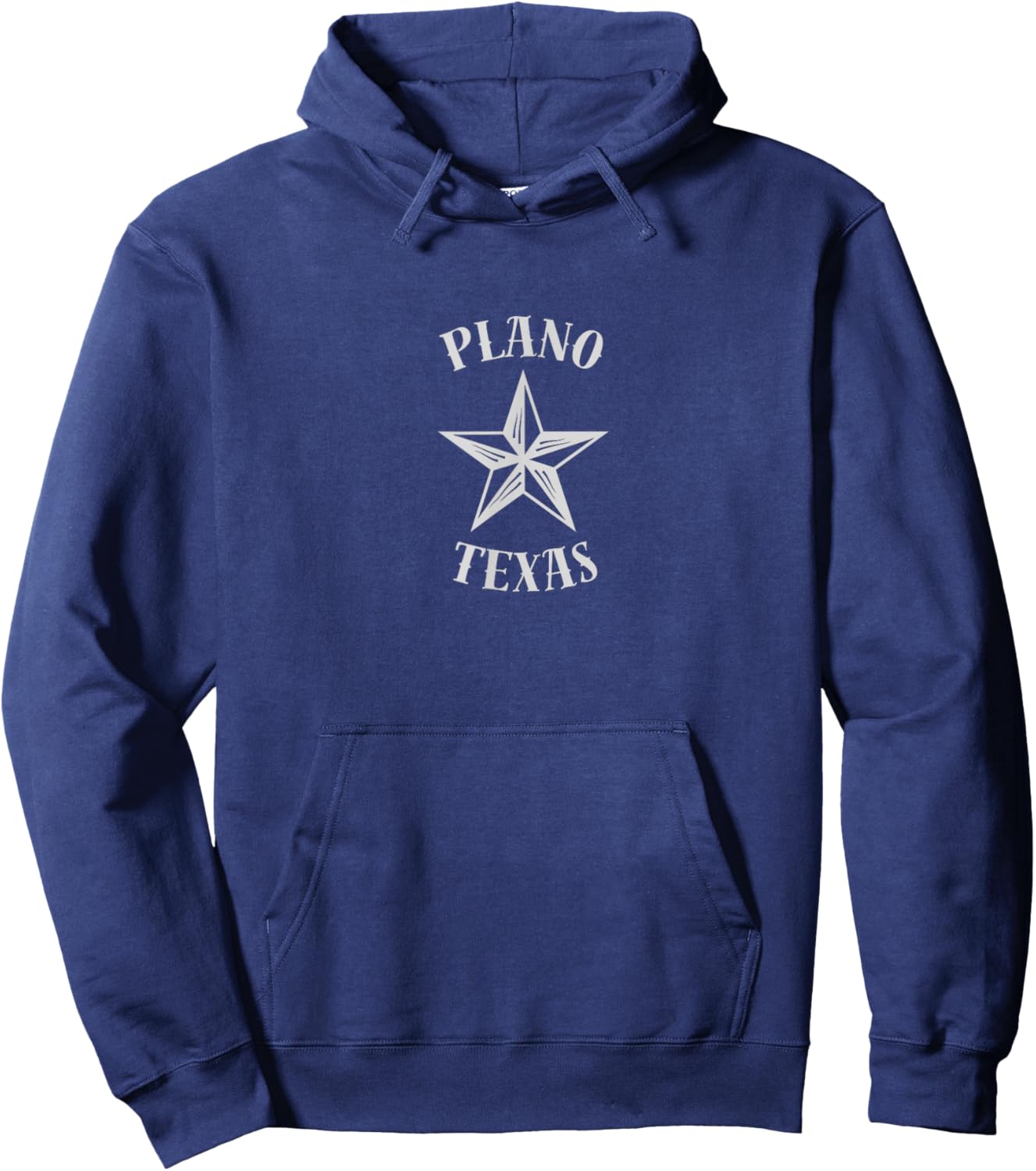 Plano, Texas/Vintage Lone Star Plano, TX Hoodie - Hoodie | Navy