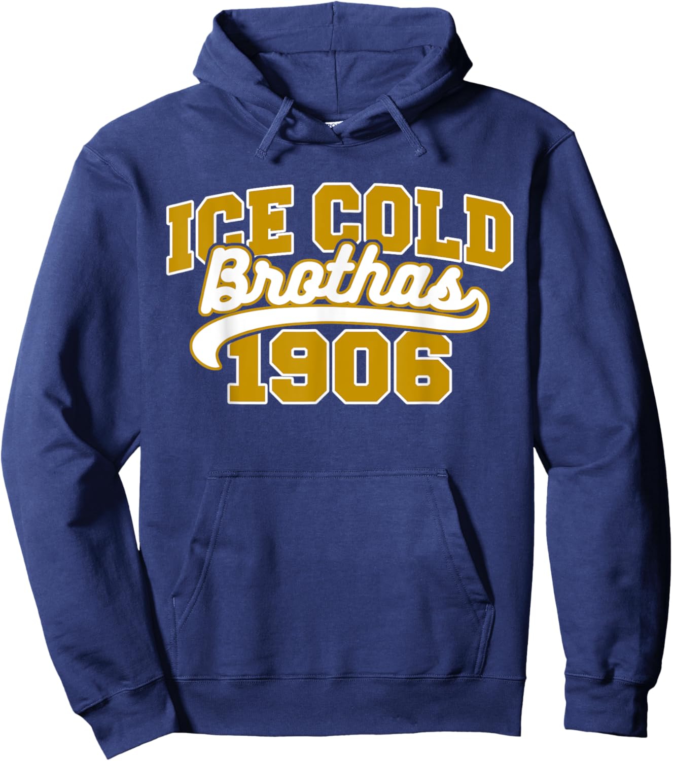 Alpha African Fraternity 1906 Alphas Brother Hoodie - Hoodie | Navy