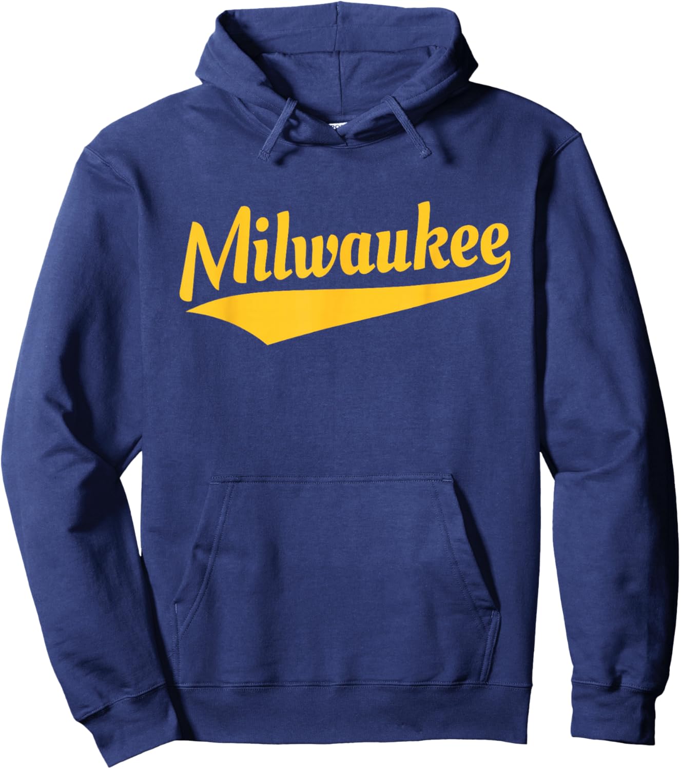 Milwaukee - Throwback Design - Classic Hoodie - Hoodie | Navy