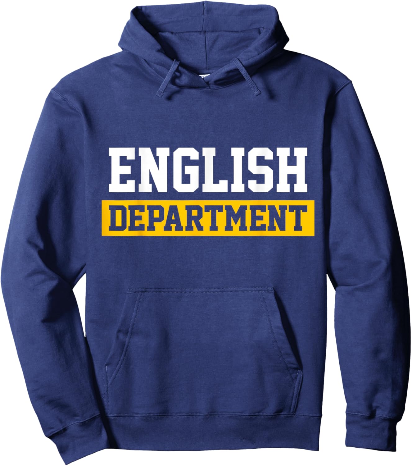 Boys Girls Teachers Students English Department Hoodie - Hoodie | Navy