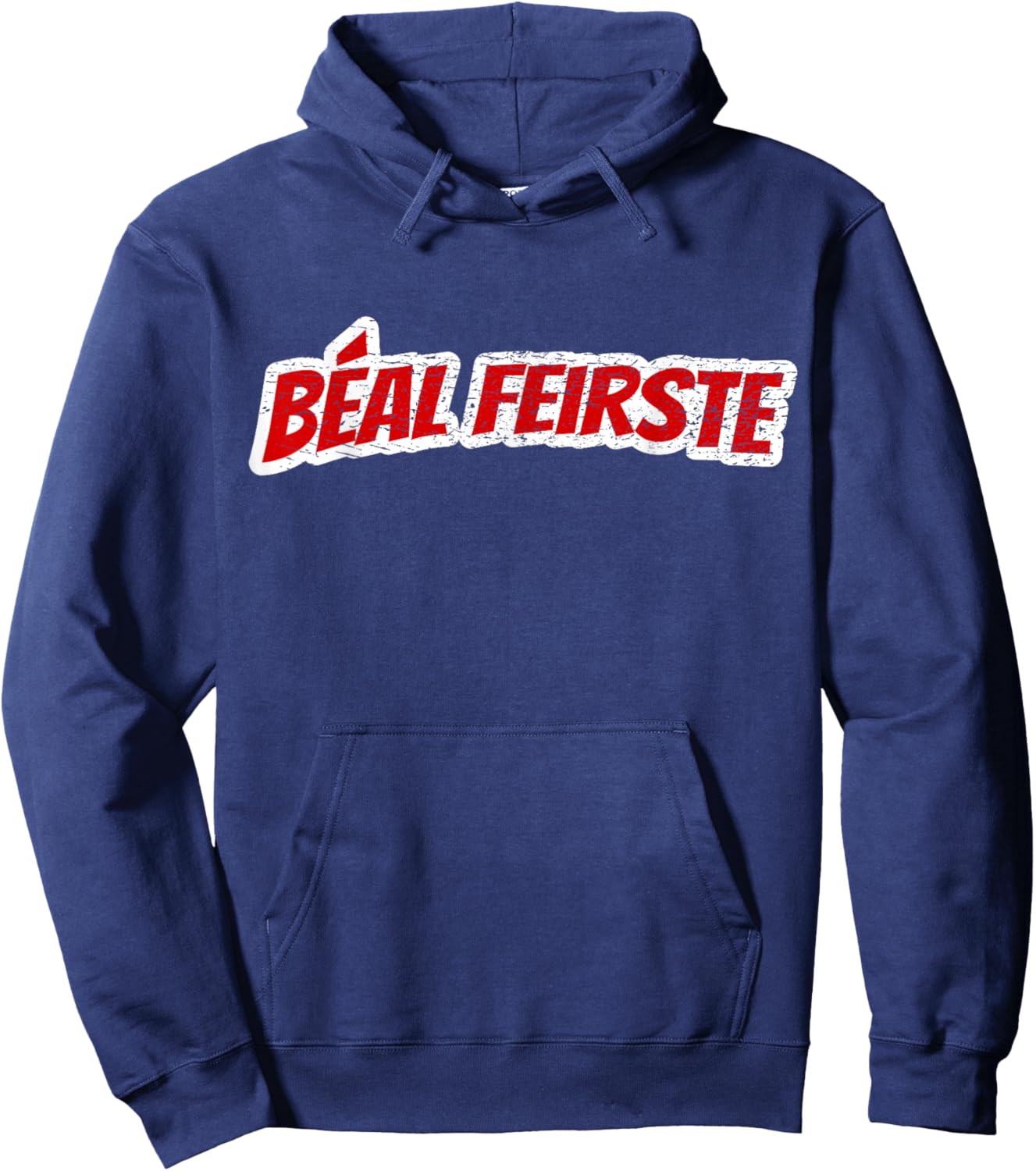 Béal Feirste, Belfast Northern Ireland, Belfast Hoodie - Hoodie | Navy