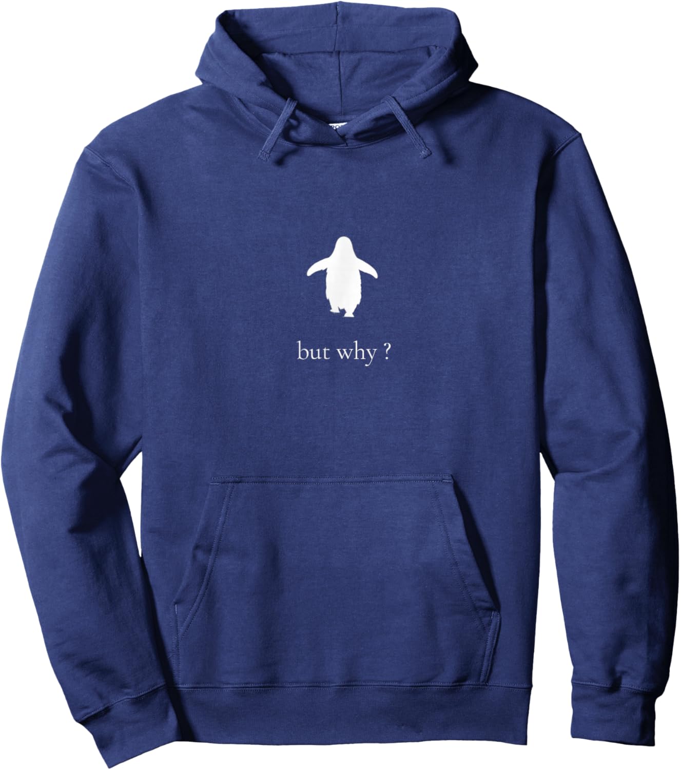 T-Shirt Hoodie - Hoodie | Navy