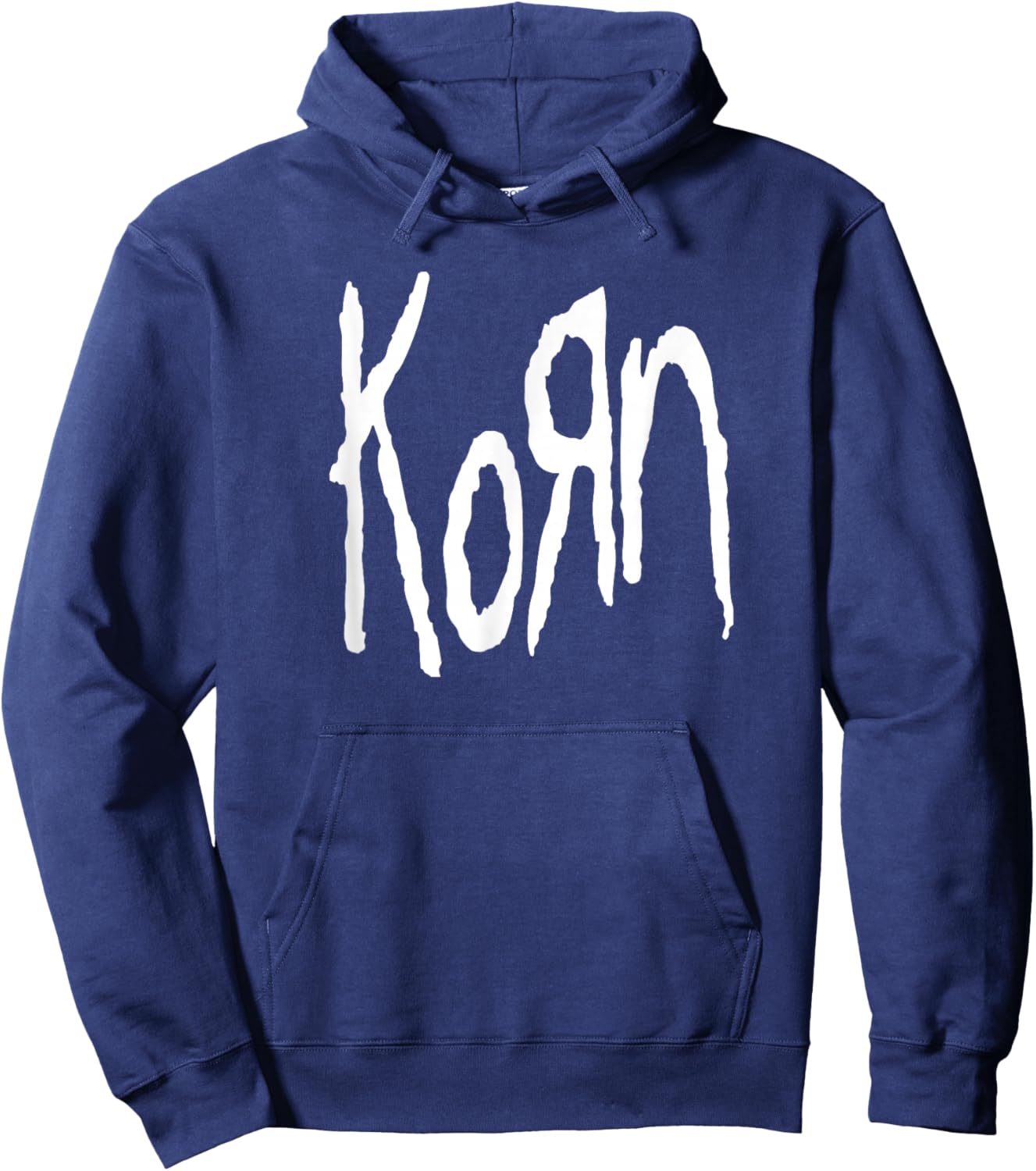 Korn Logo , Black, S Hoodie - Hoodie | Navy