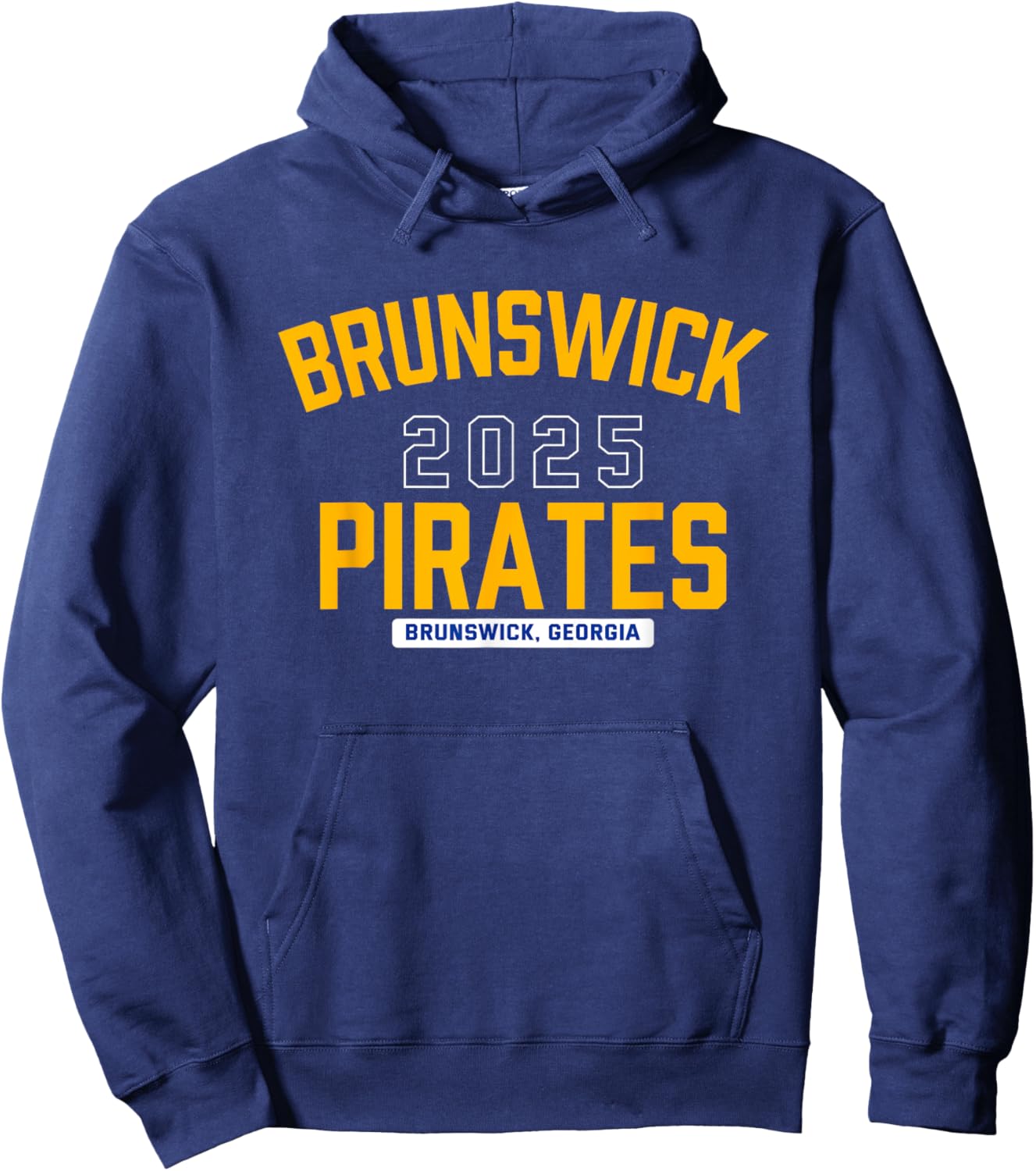Brunswick Pirates Brunswick, Georgia 2025 Hoodie - Hoodie | Navy