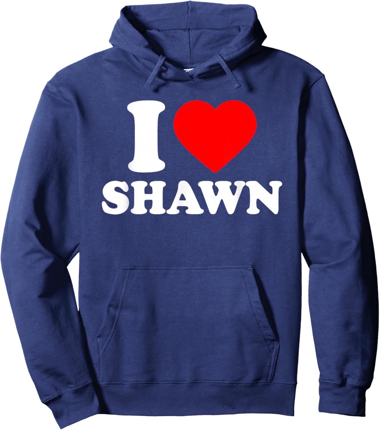 I Love Shawn · I Heart Shawn Hoodie - Hoodie | Navy