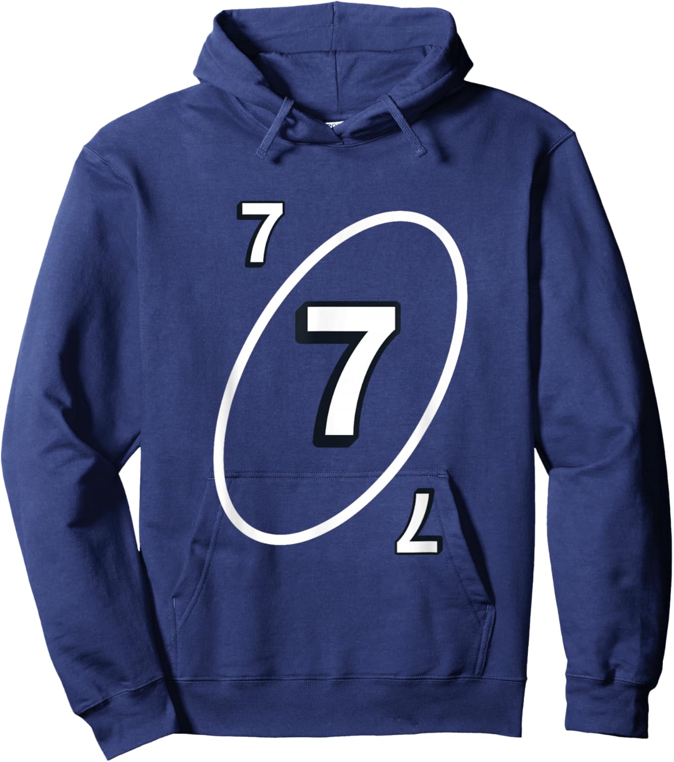UNO 7" map Hoodie - Hoodie | Navy