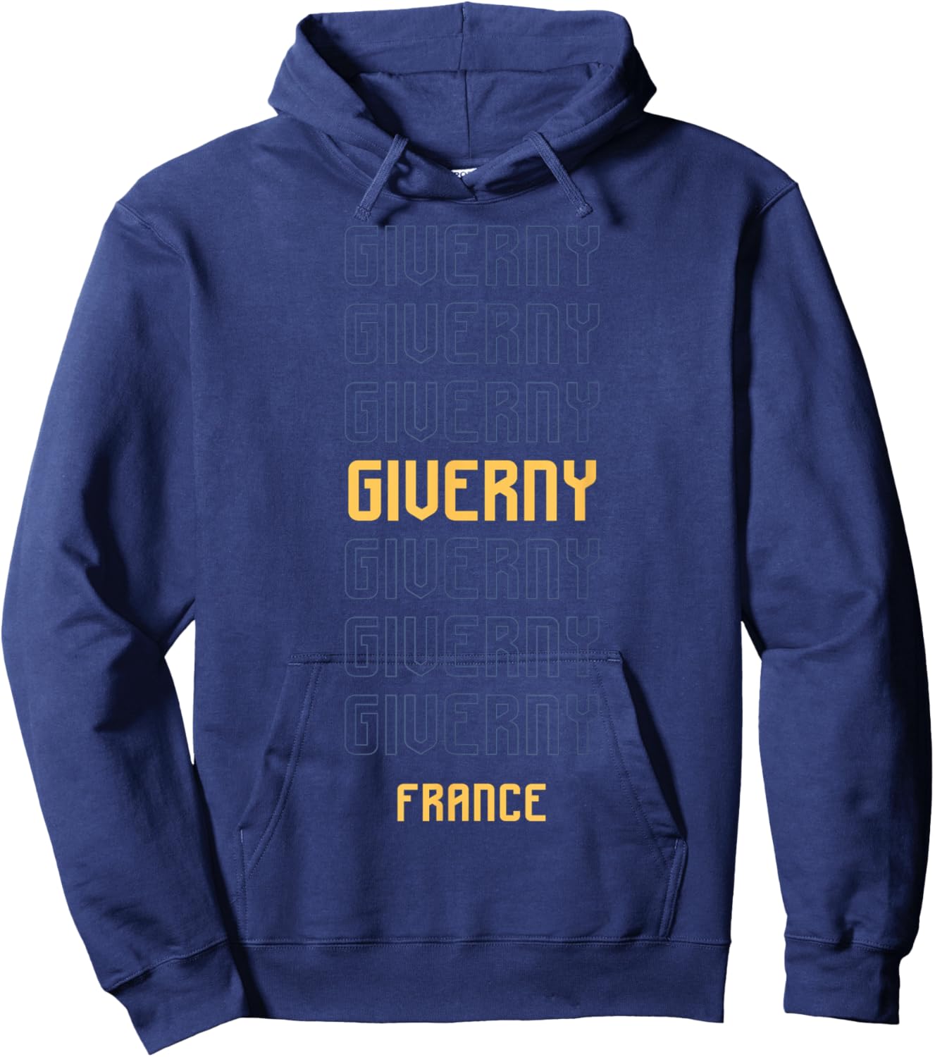 Giverny France Hoodie - Hoodie | Navy