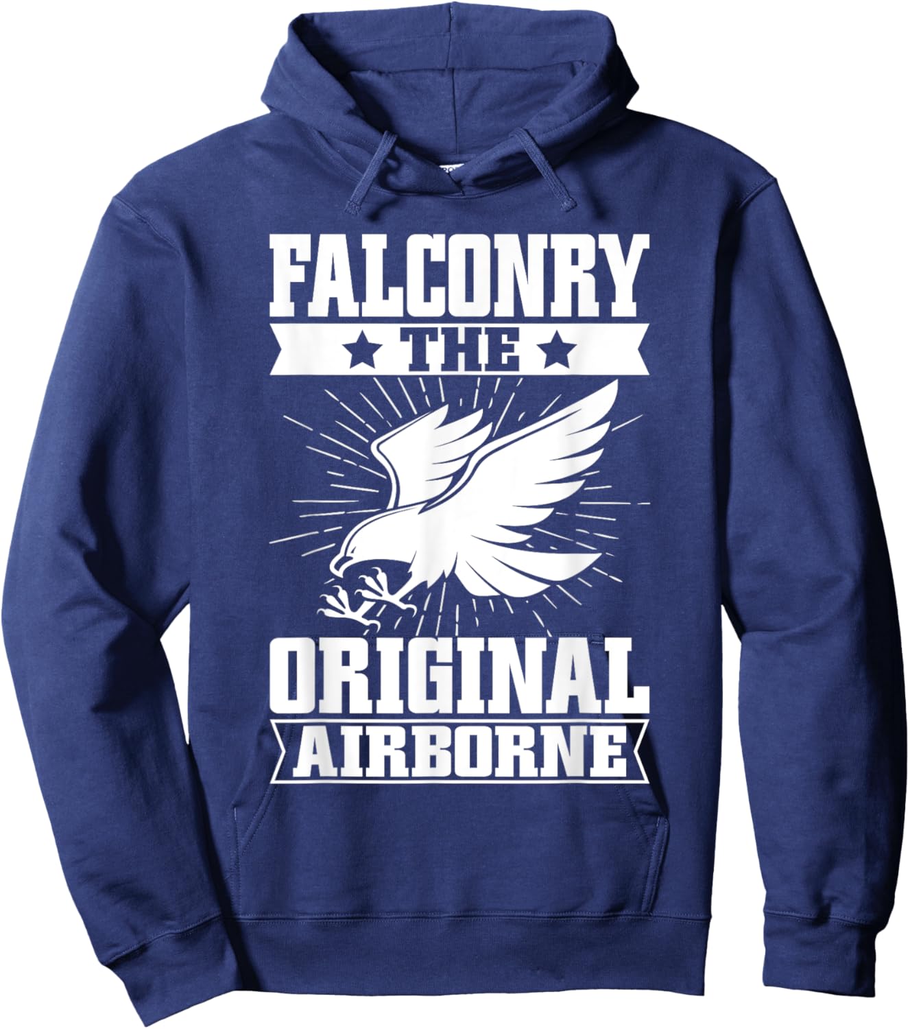Falconry The Original Airborne Falconry Hoodie - Hoodie | Navy