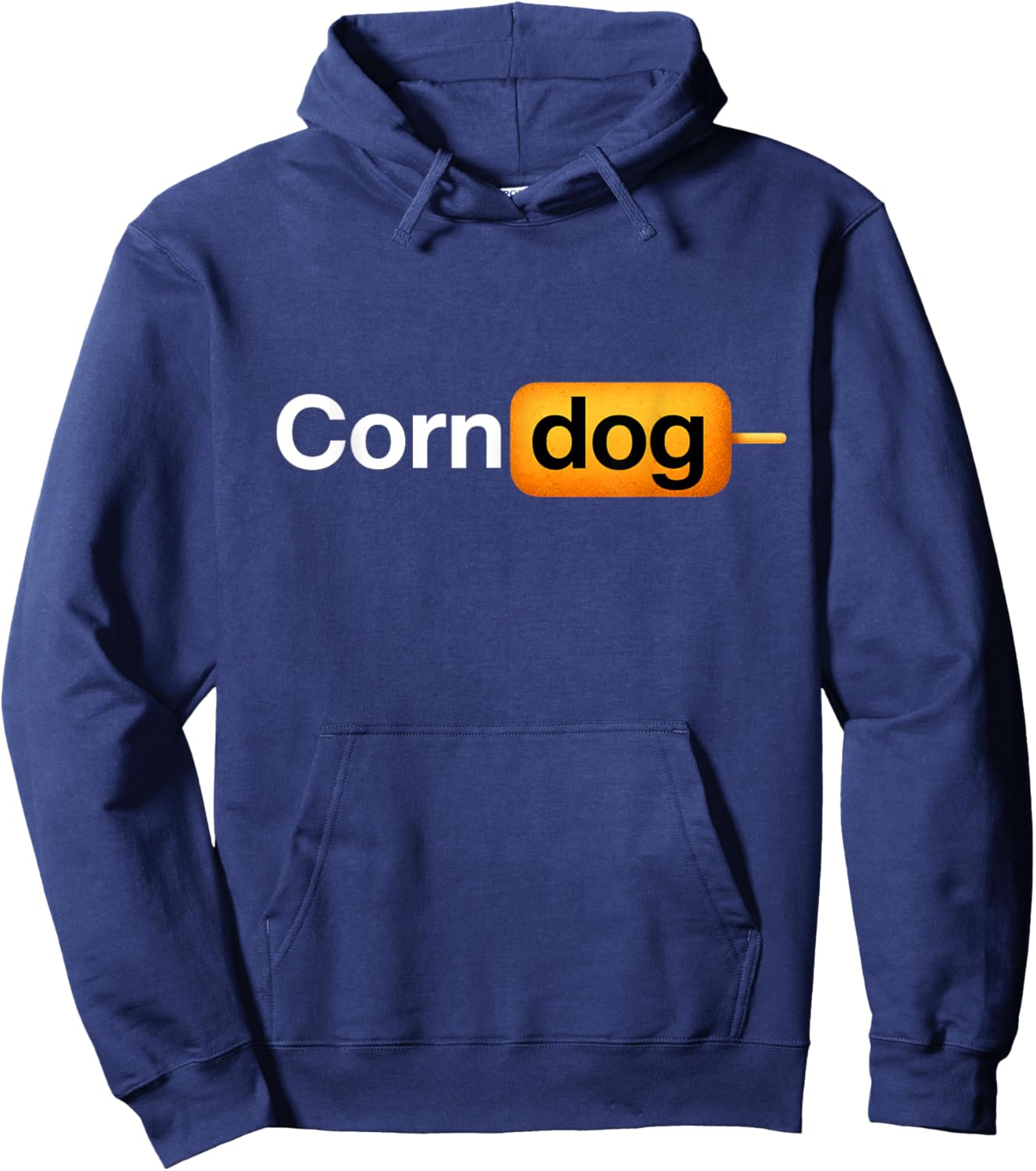 Corn Dog Meme Hoodie - Hoodie | Navy