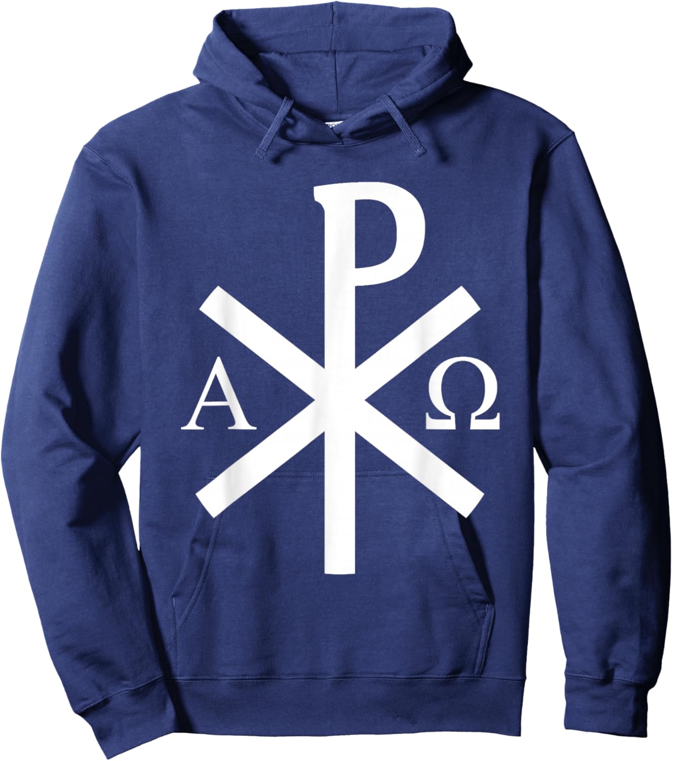 La Croix Chi-Rho - Symbole De Jésus-Christ - v2 Hoodie - Hoodie | Navy
