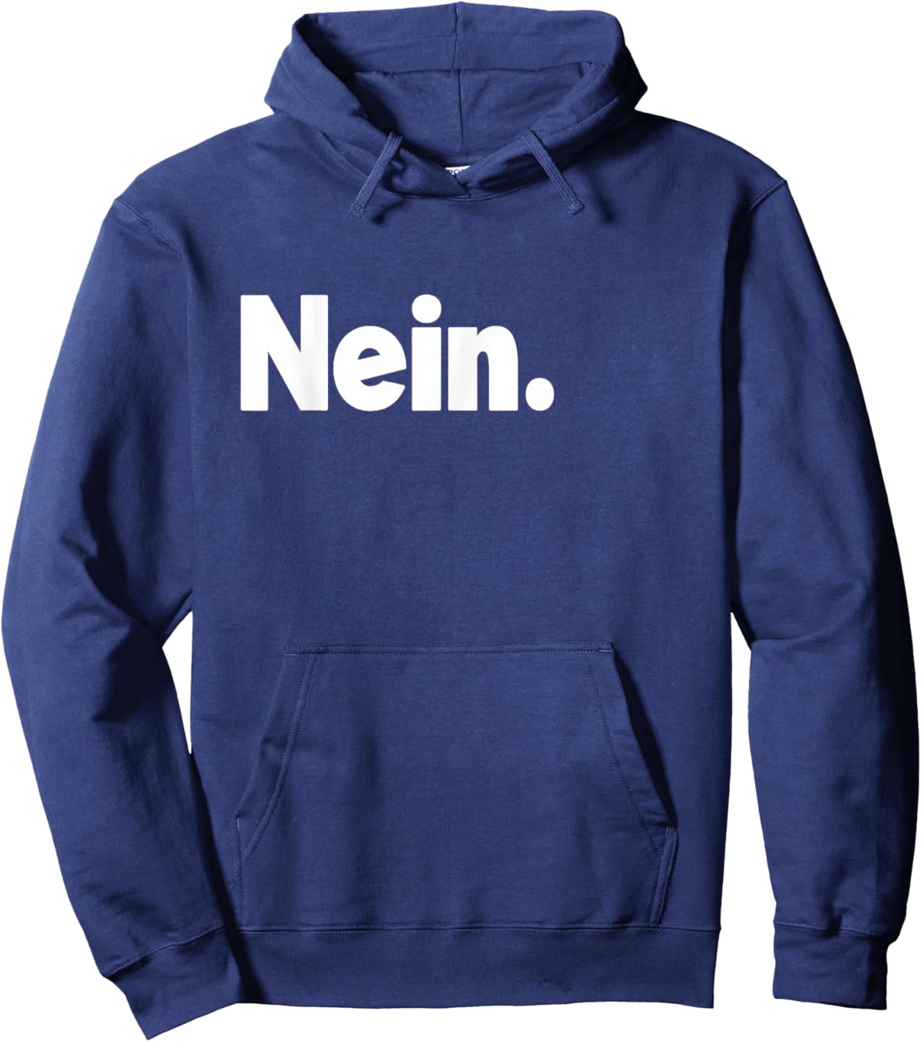 Nein German No Germany Funny Hoodie - Hoodie | Navy