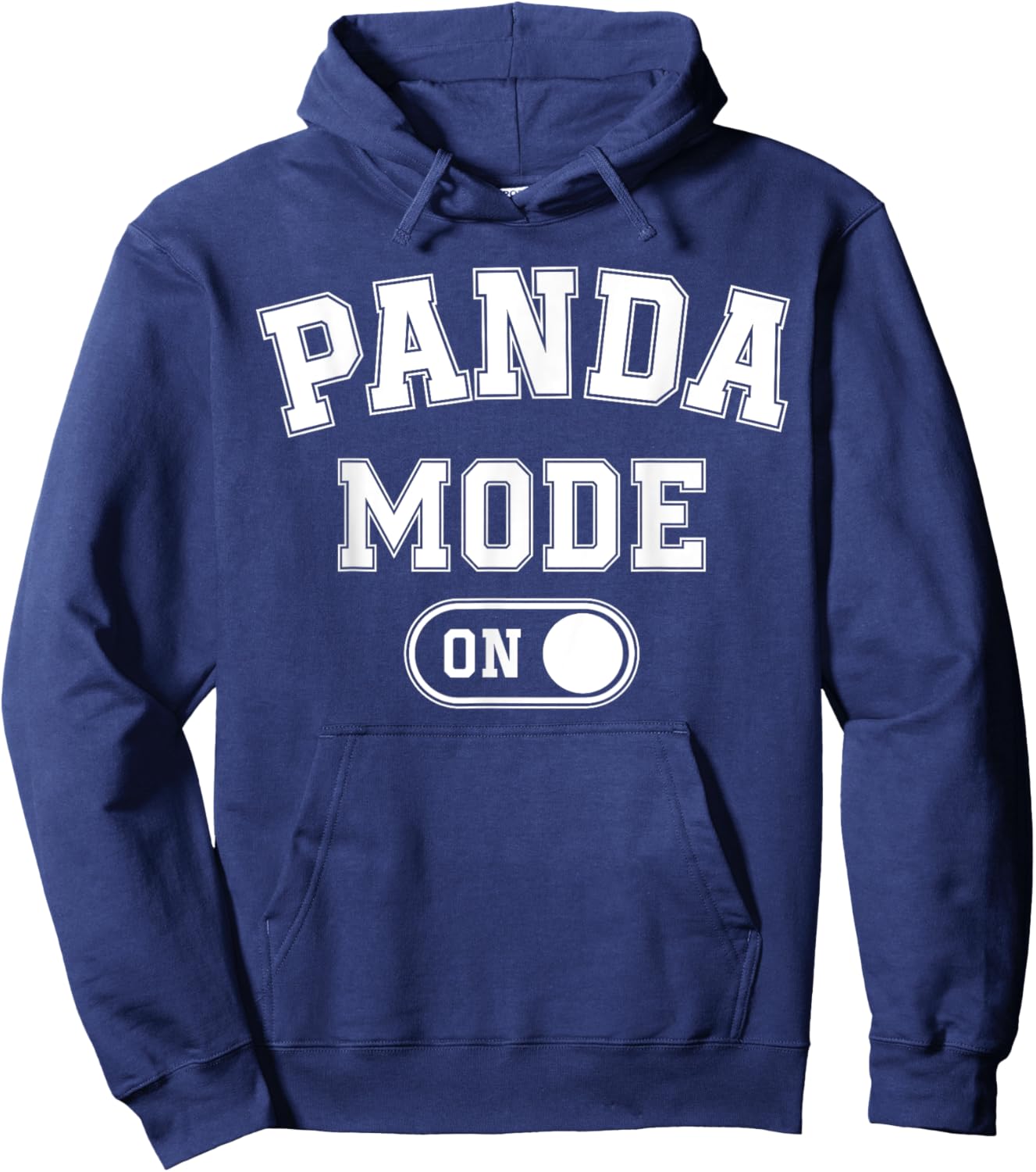 Panda Mode On Costume Funny Animal Lover Gift Hoodie - Hoodie | Navy