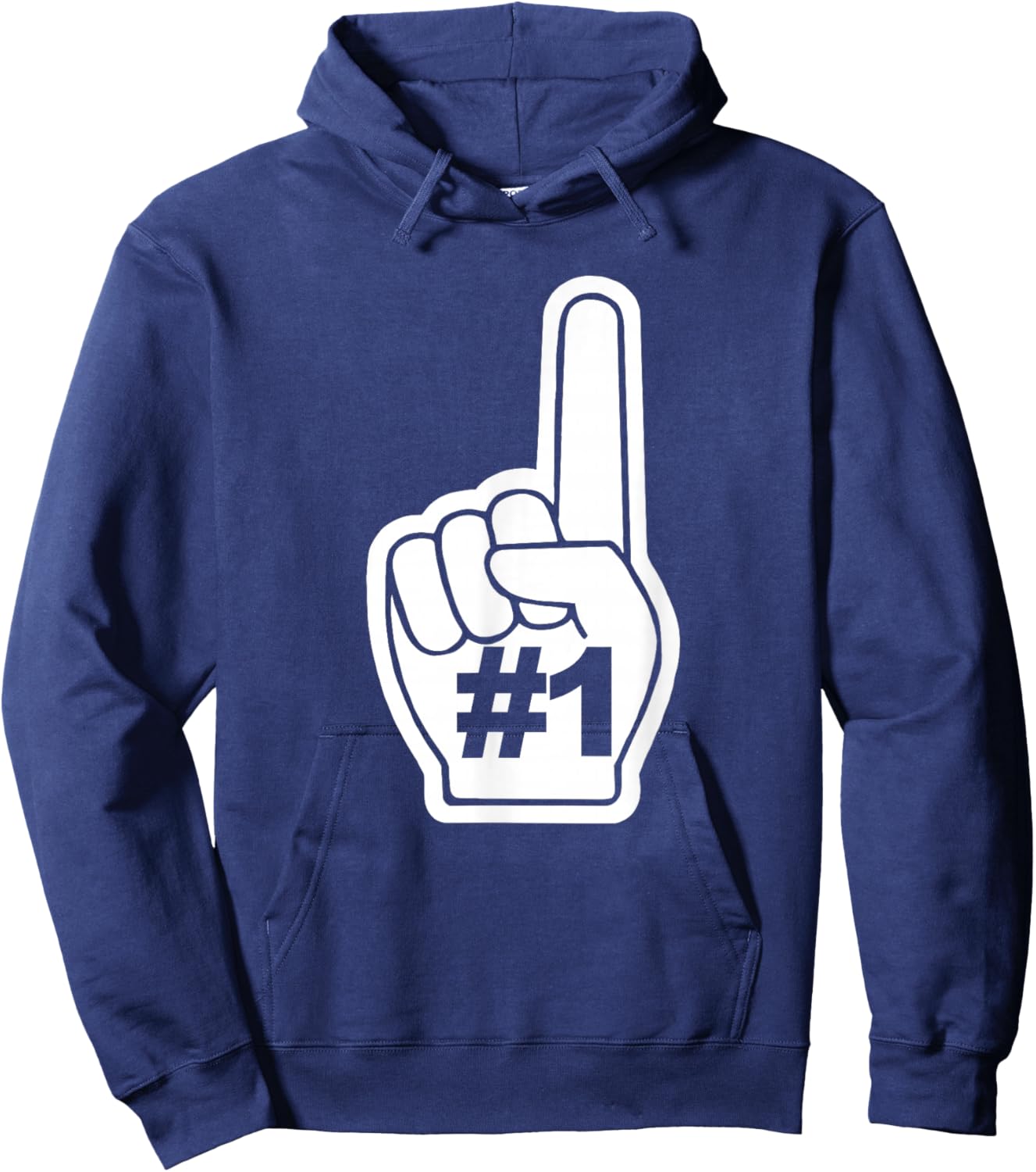 Foam Finger Number ONE Hoodie - Hoodie | Navy