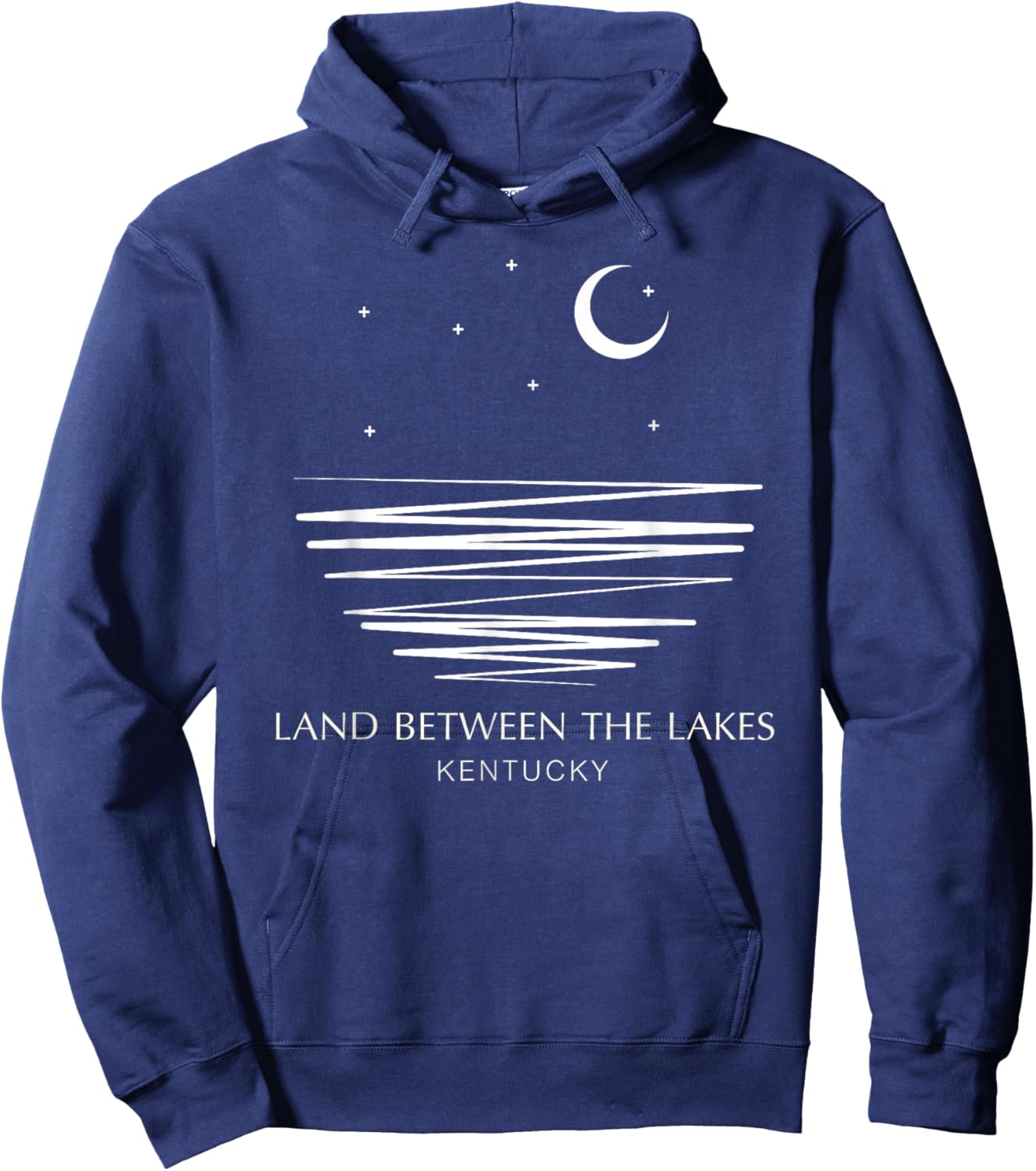 Land Between the Lakes Kentucky Hoodie - Hoodie | Navy