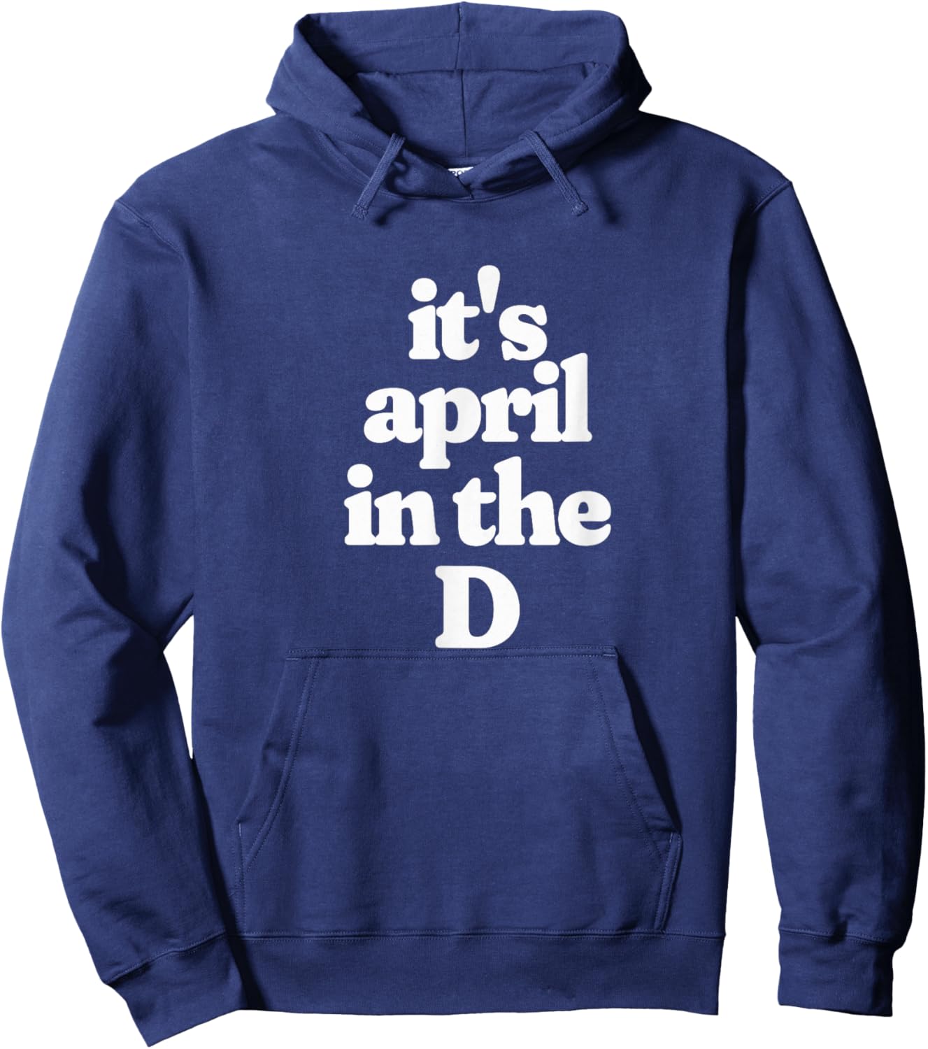 It's April in the D Hoodie - Hoodie | Navy