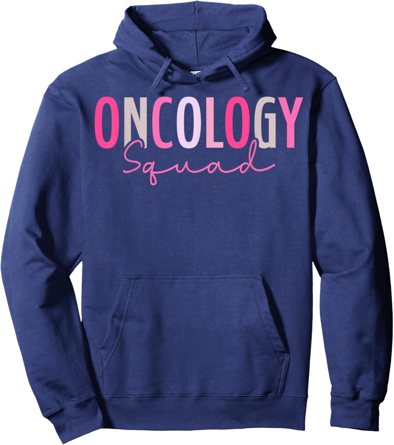 Cute Oncology Squad Oncologist Oncology Nurse Hoodie - Hoodie | Navy