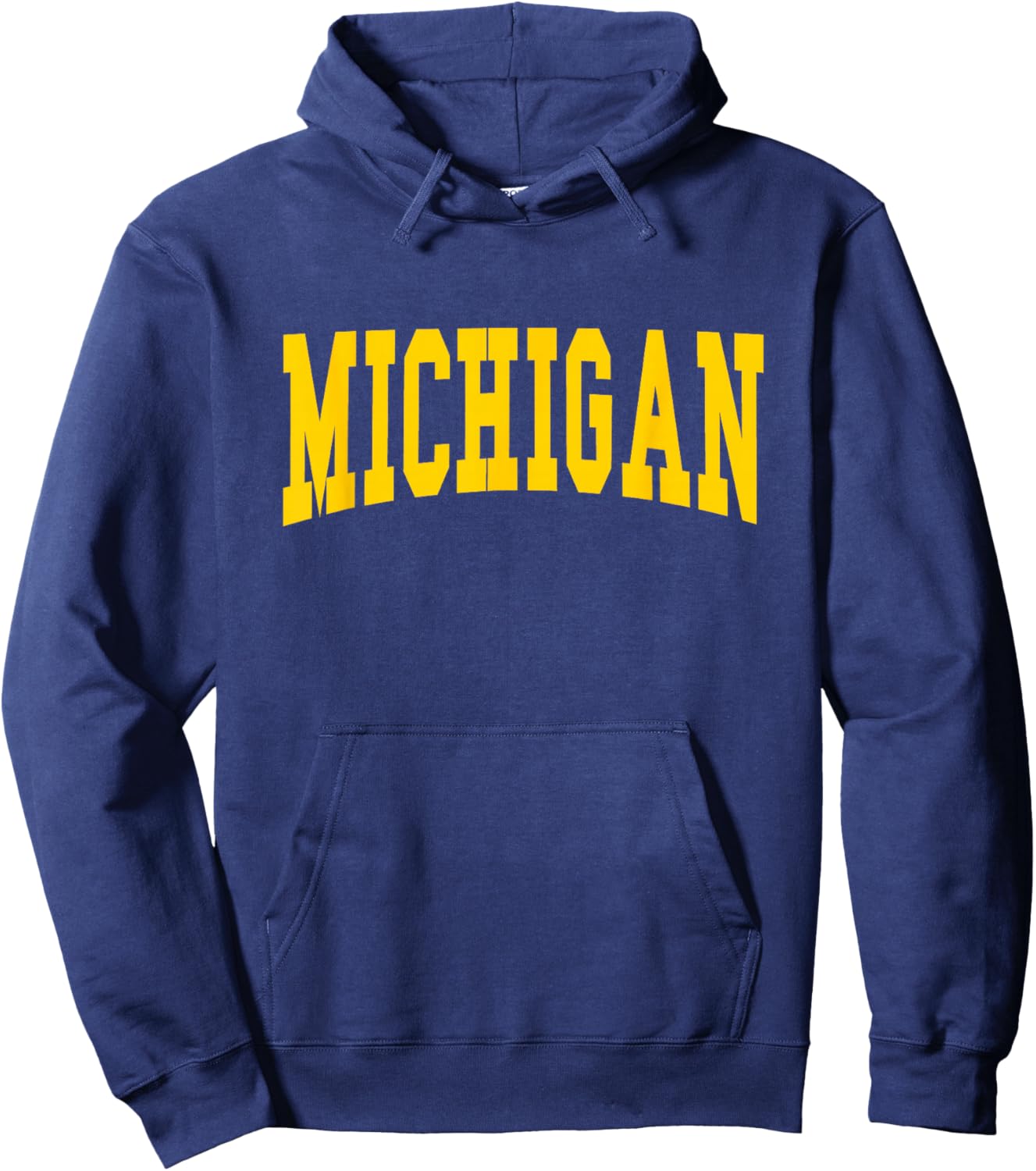 MICHIGAN - Throwback Design - Classic Hoodie - Hoodie | Navy