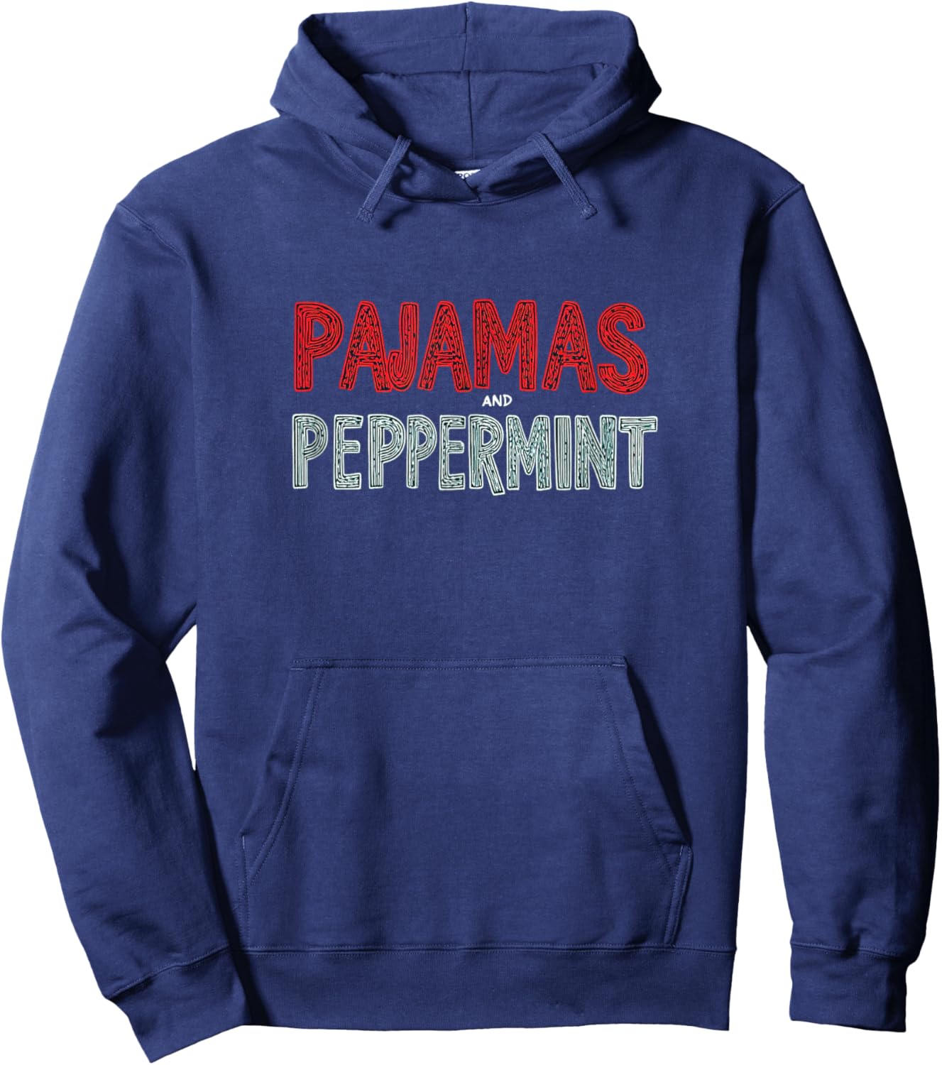 Cool Pajamas and Peppermint Speech Costume Hoodie - Hoodie | Navy