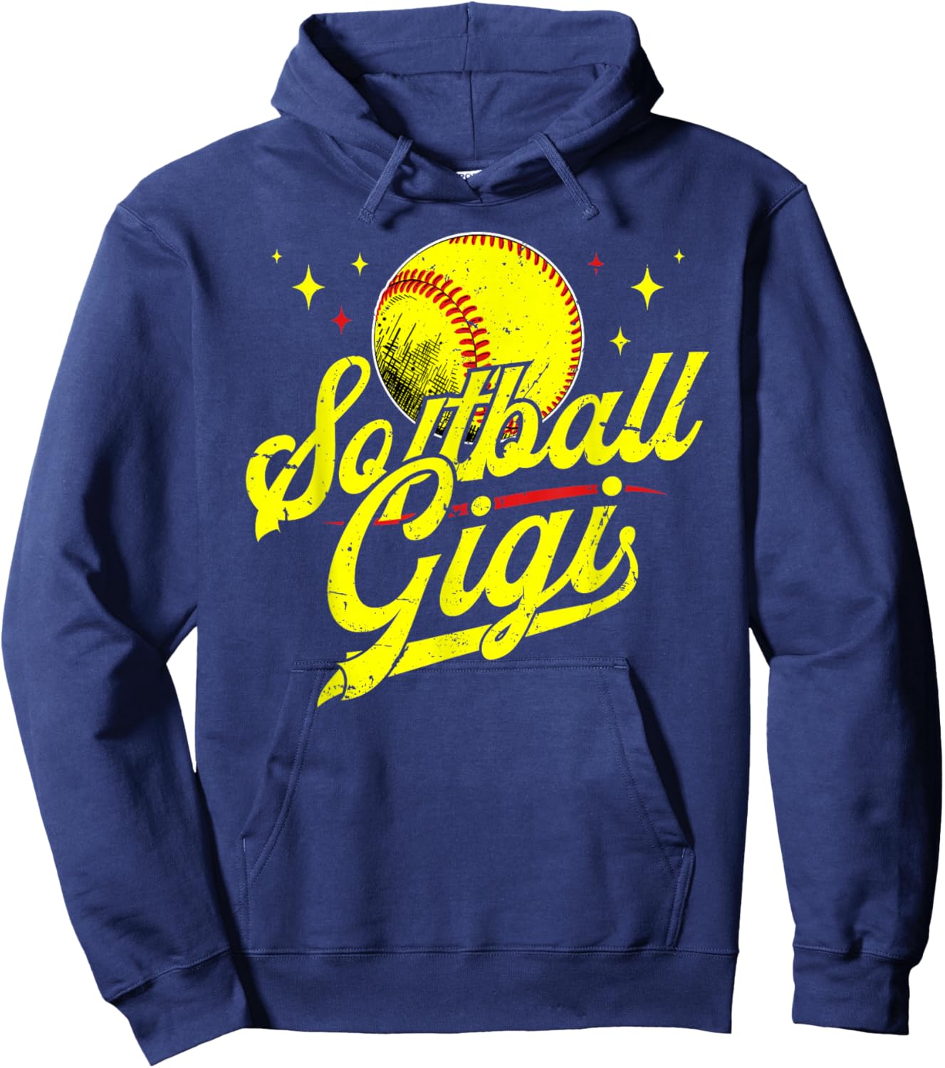 Softball Gigi Of A Softball Player Gigi Hoodie - Hoodie | Navy