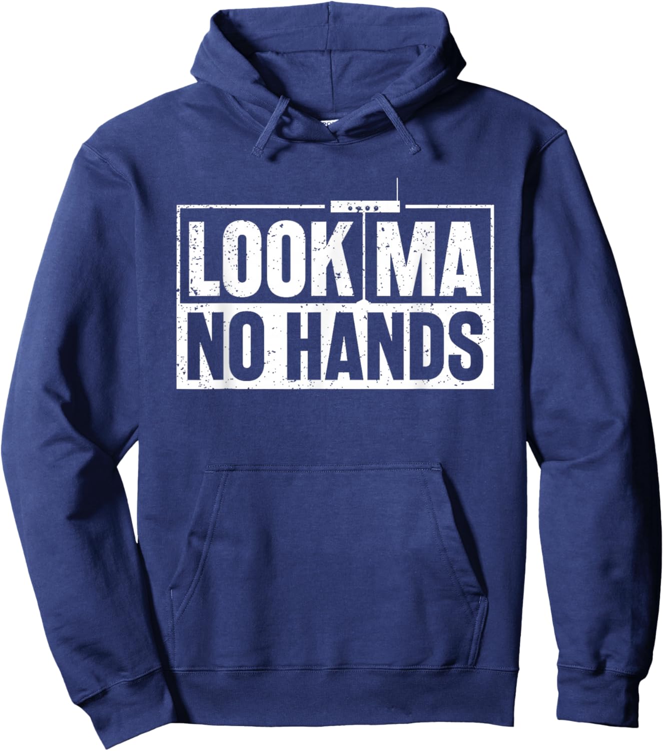 Look Ma, No Hands Theremin Hoodie - Hoodie | Navy