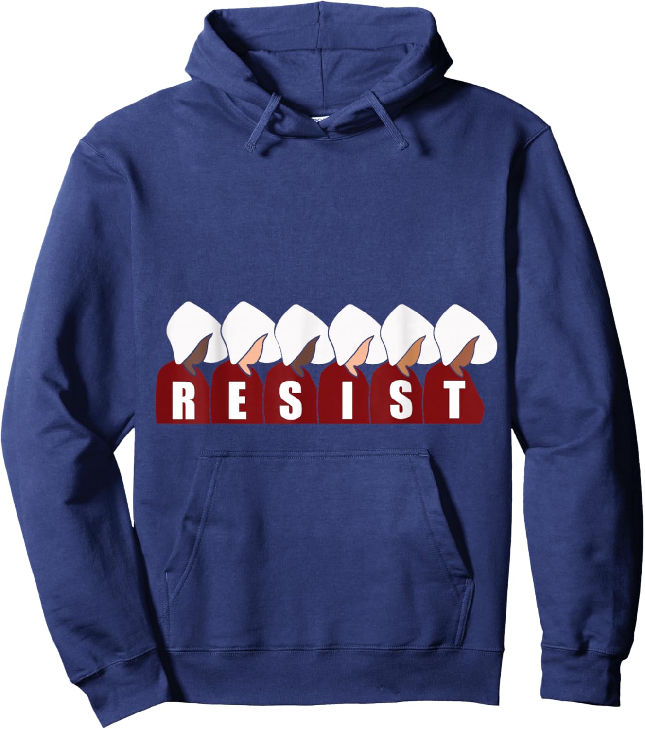 Handmaid Resist Feminist Protest Hoodie - Hoodie | Navy