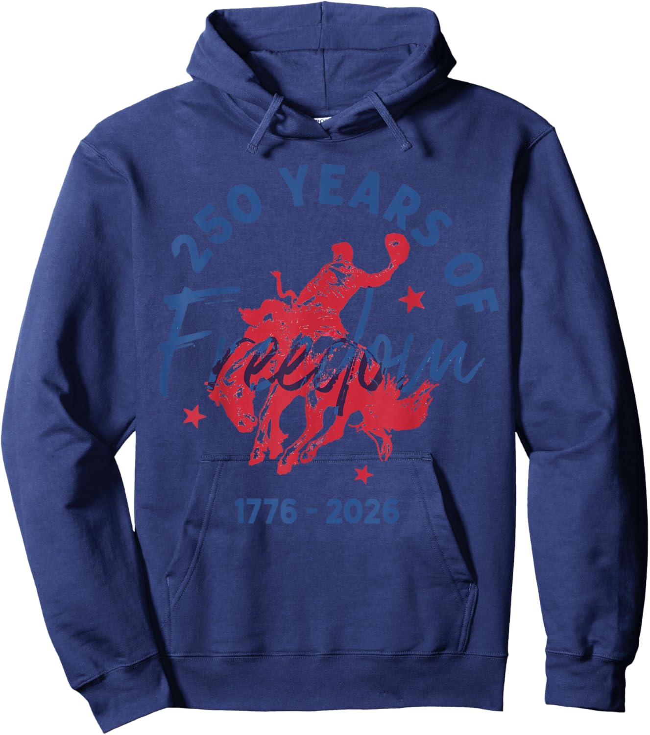 T-Shirt Hoodie - Hoodie | Navy
