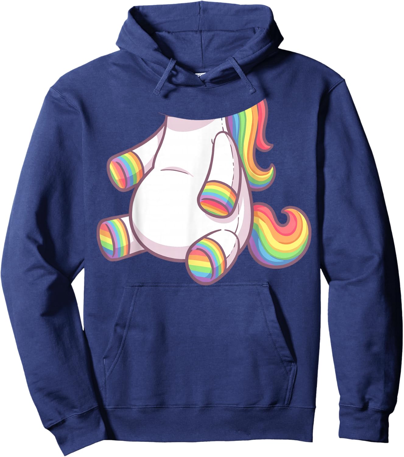 Tu so als wäre ich ein Einhorn Carnival Costume Hoodie - Hoodie | Navy