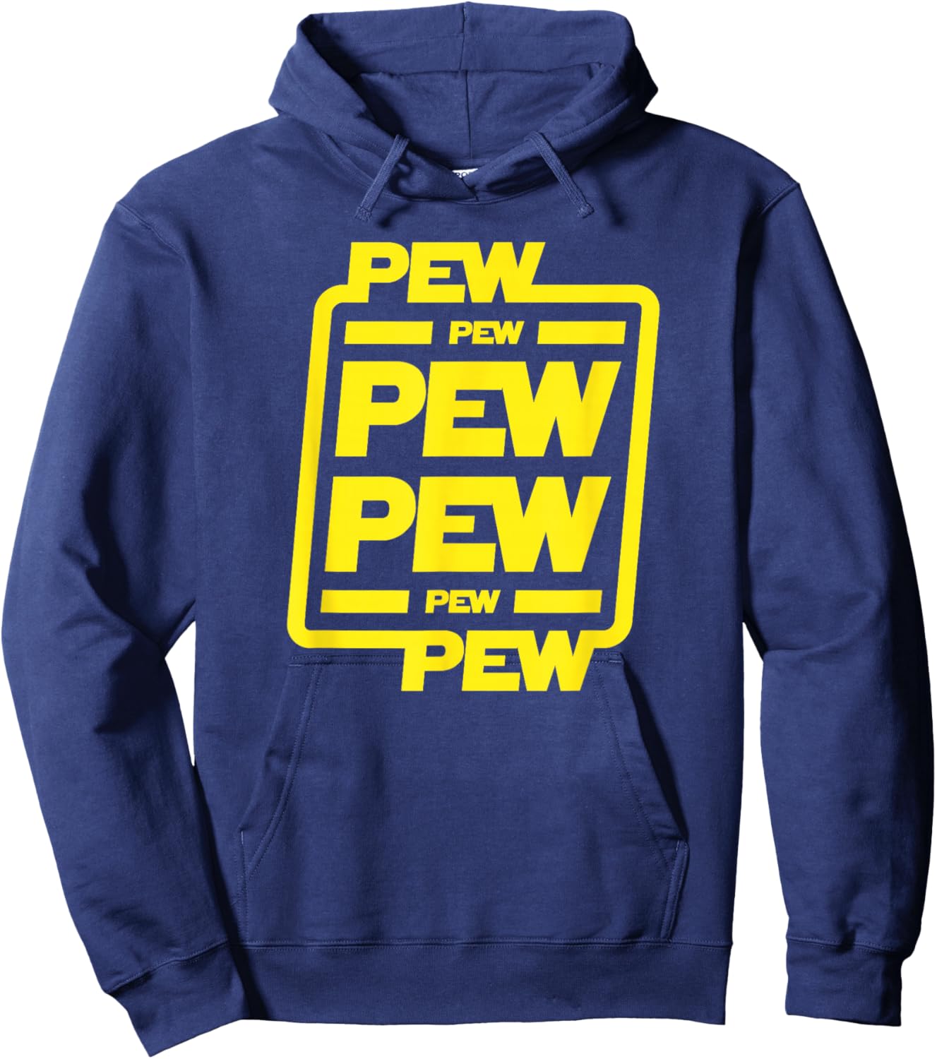 Pew pew pew | Funny nerdy science fiction Hoodie - Hoodie | Navy