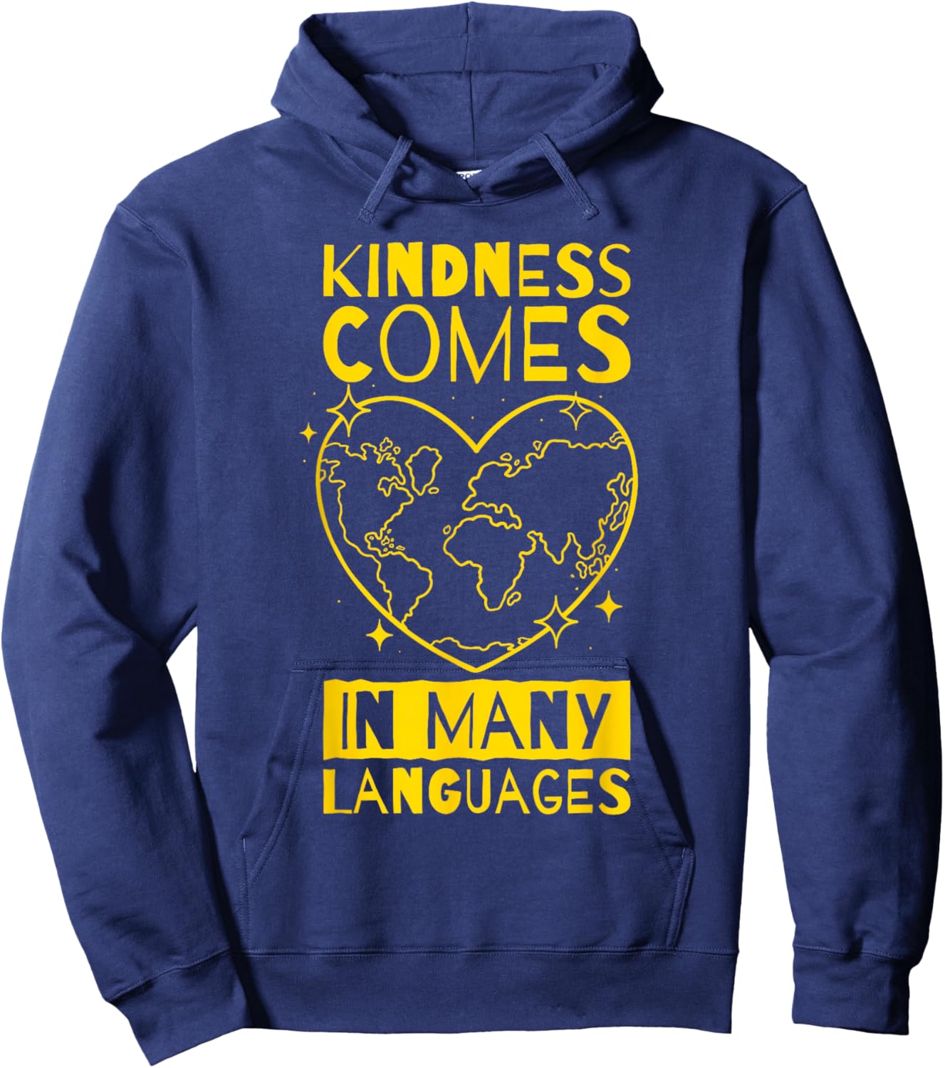 ESOL Teacher ESL Multilingual Teacher Hoodie - Hoodie | Navy