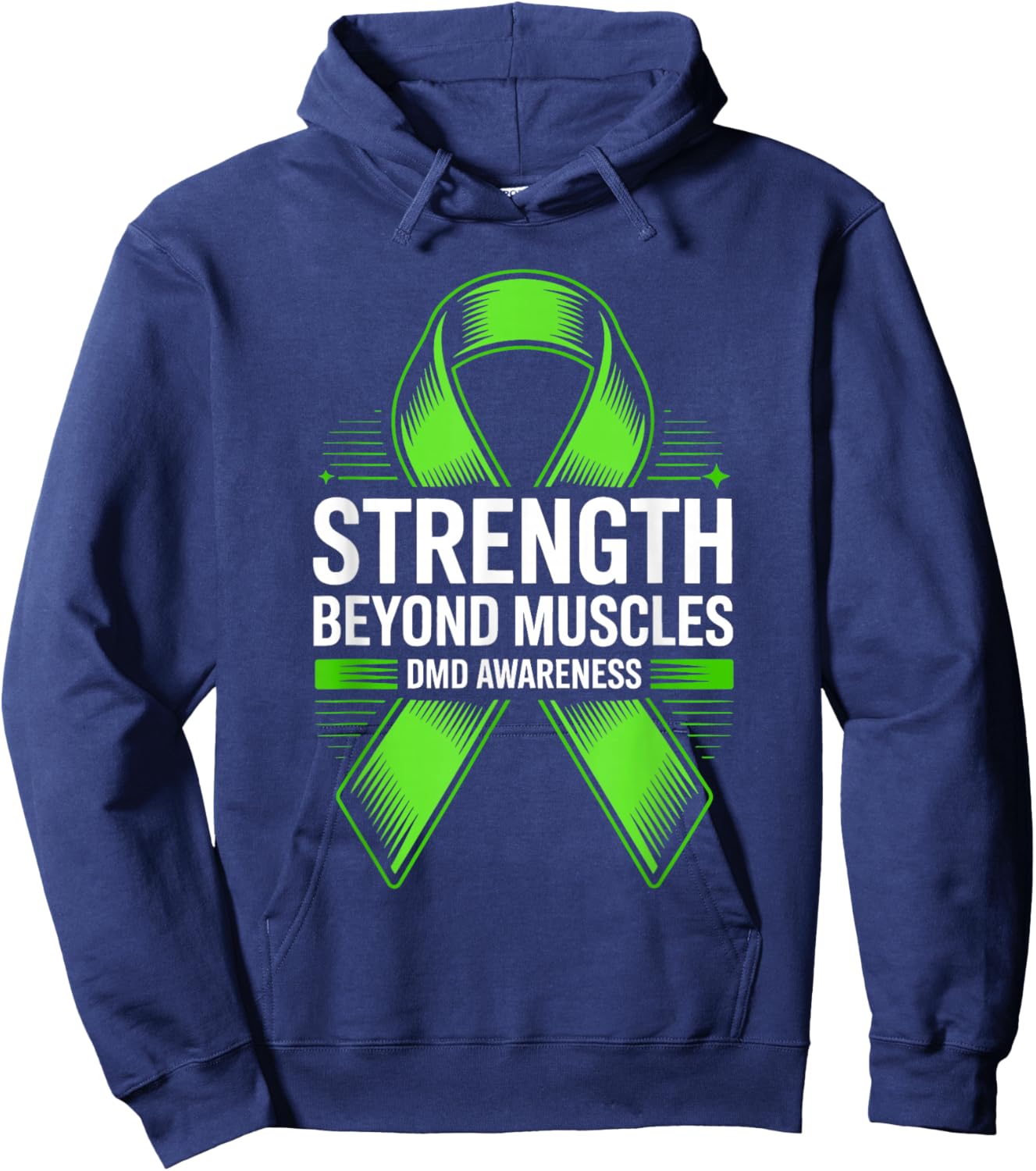 Duchenne Muscular Dystrophy Awareness Month DMD Hoodie - Hoodie | Navy
