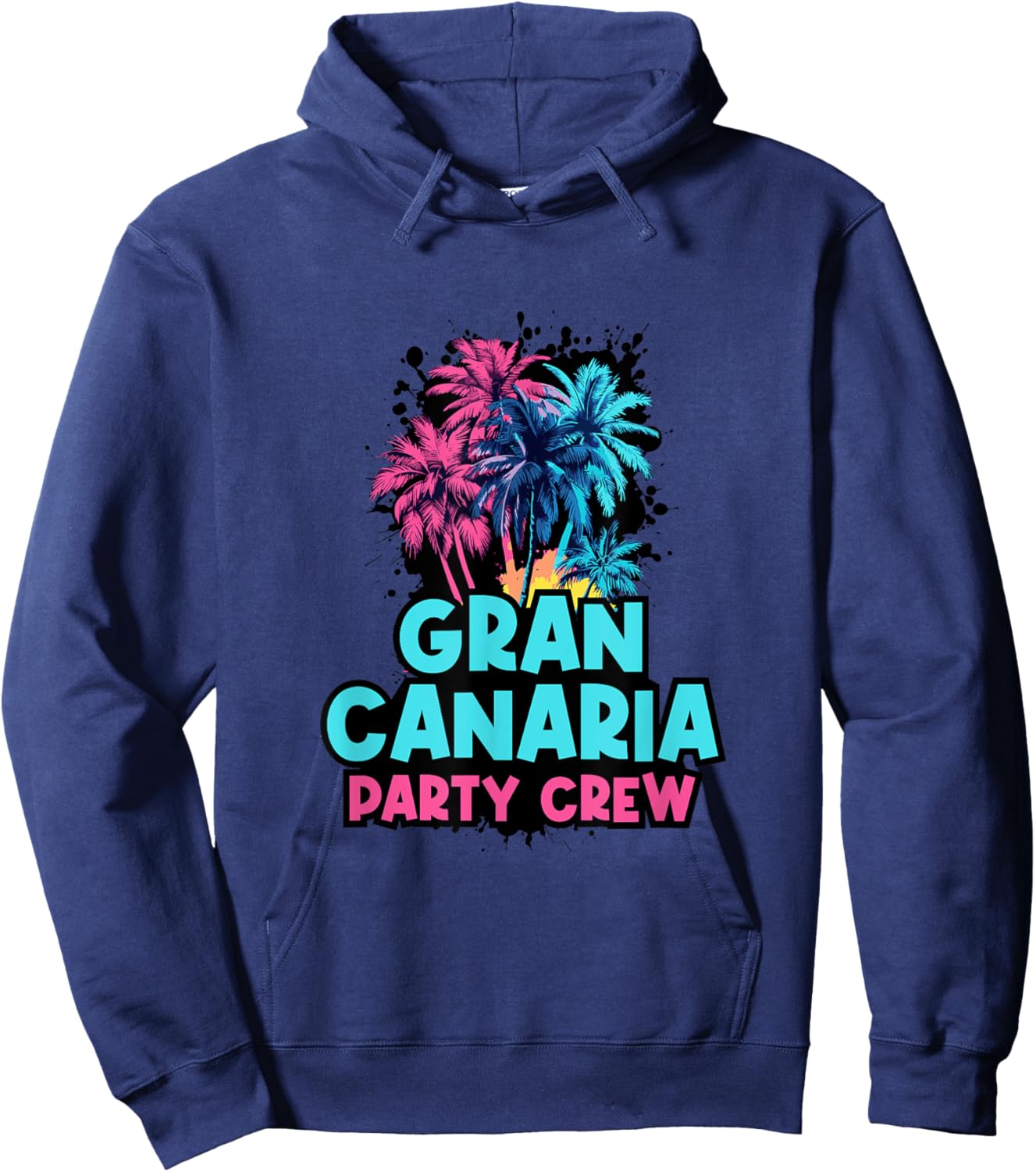 Urlaub mit der Partycrew auf Gran Canaria Hoodie - Hoodie | Navy