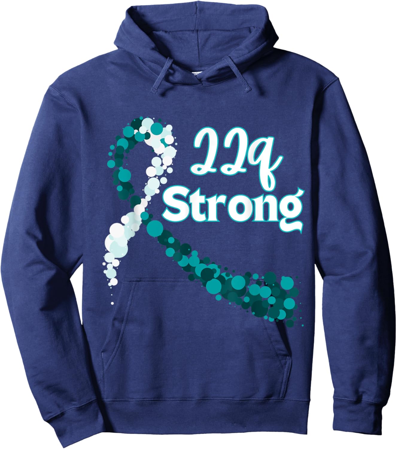 22q Strong Awareness - DiGeorge Syndrome Hoodie - Hoodie | Navy