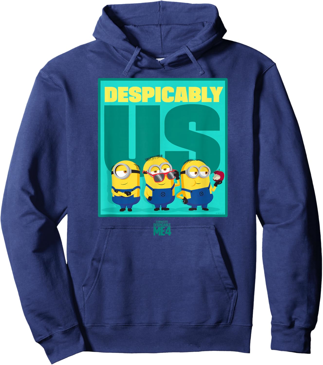 Minions Despicable Me 4 Despicably Us Hoodie - Hoodie | Navy