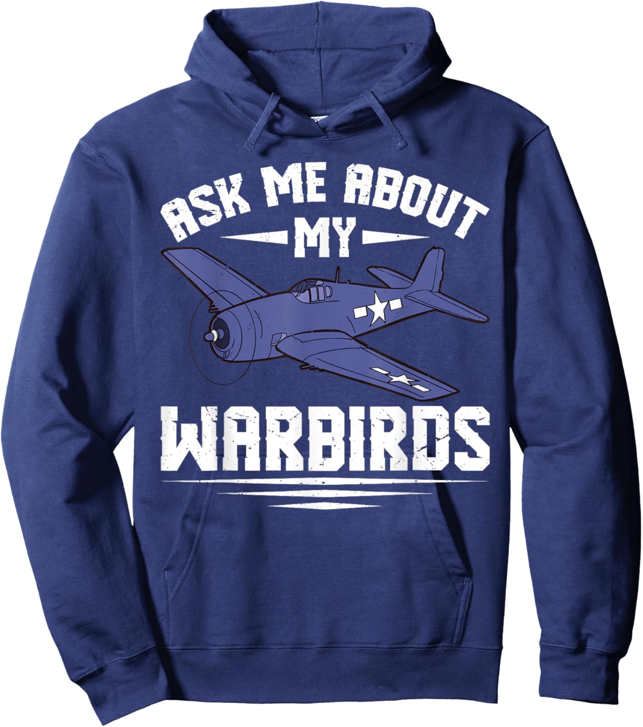 Aks Me About My Warbirds For RC Pilot Hoodie - Hoodie | Navy