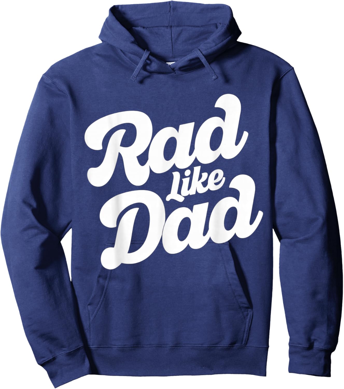 Rad Like Dad Kids Fathers Day Hoodie - Hoodie | Navy