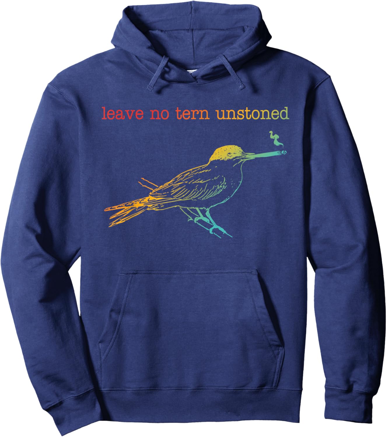 Leave No Tern, Unstoned Hoodie - Hoodie | Navy