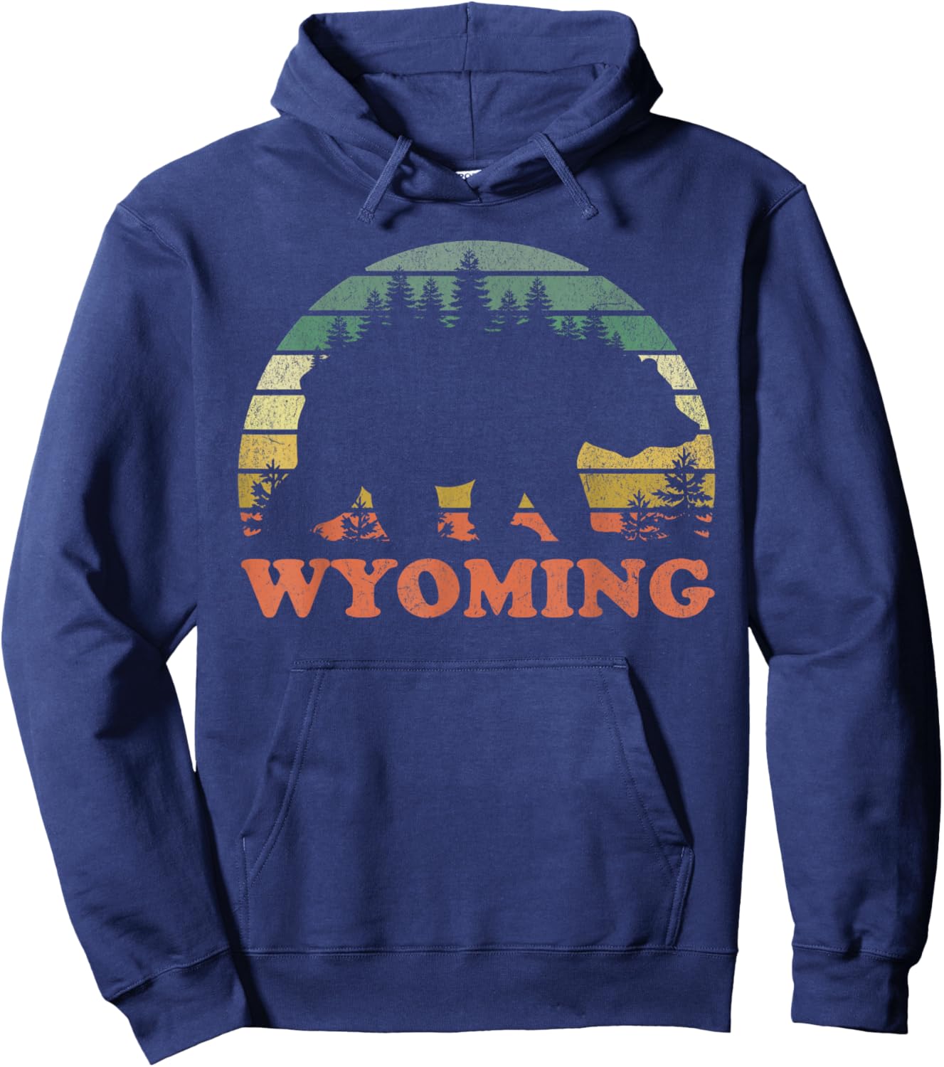 Wyoming Hoodie - Hoodie | Navy
