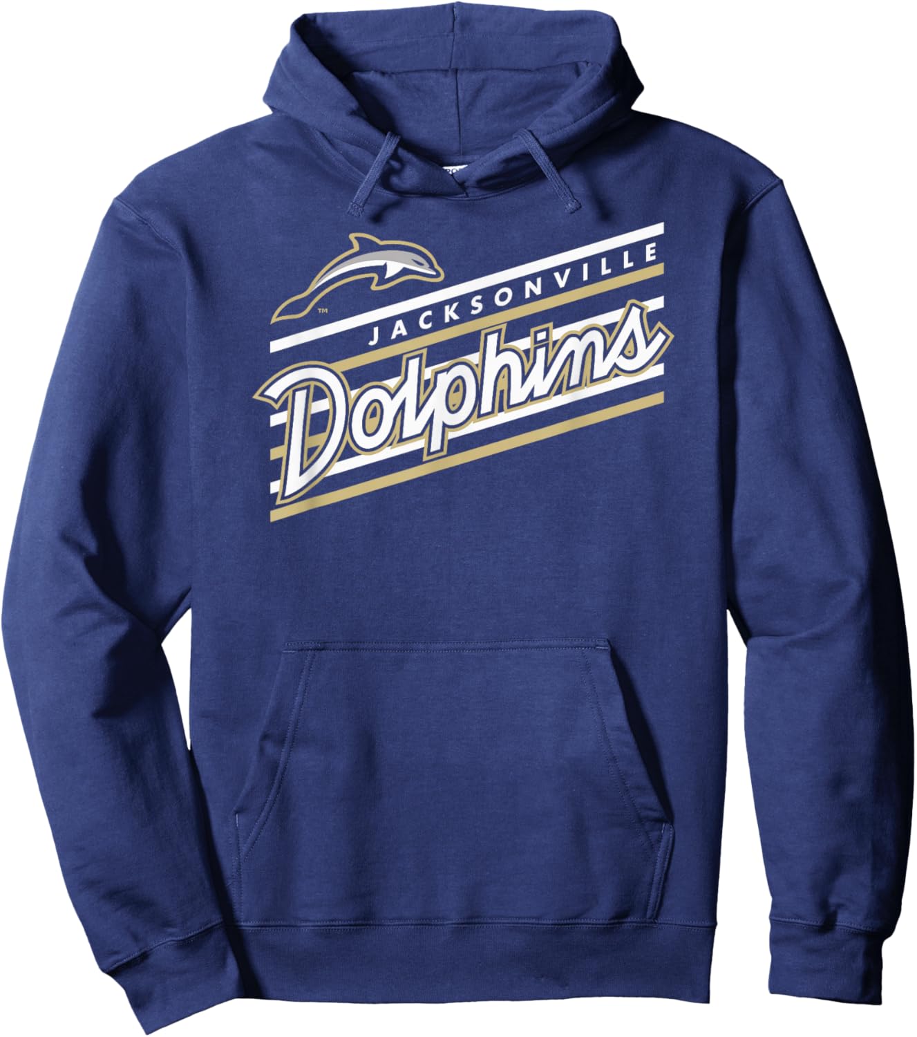 Jacksonville Dolphins Retro Performer Green Hoodie - Hoodie | Navy